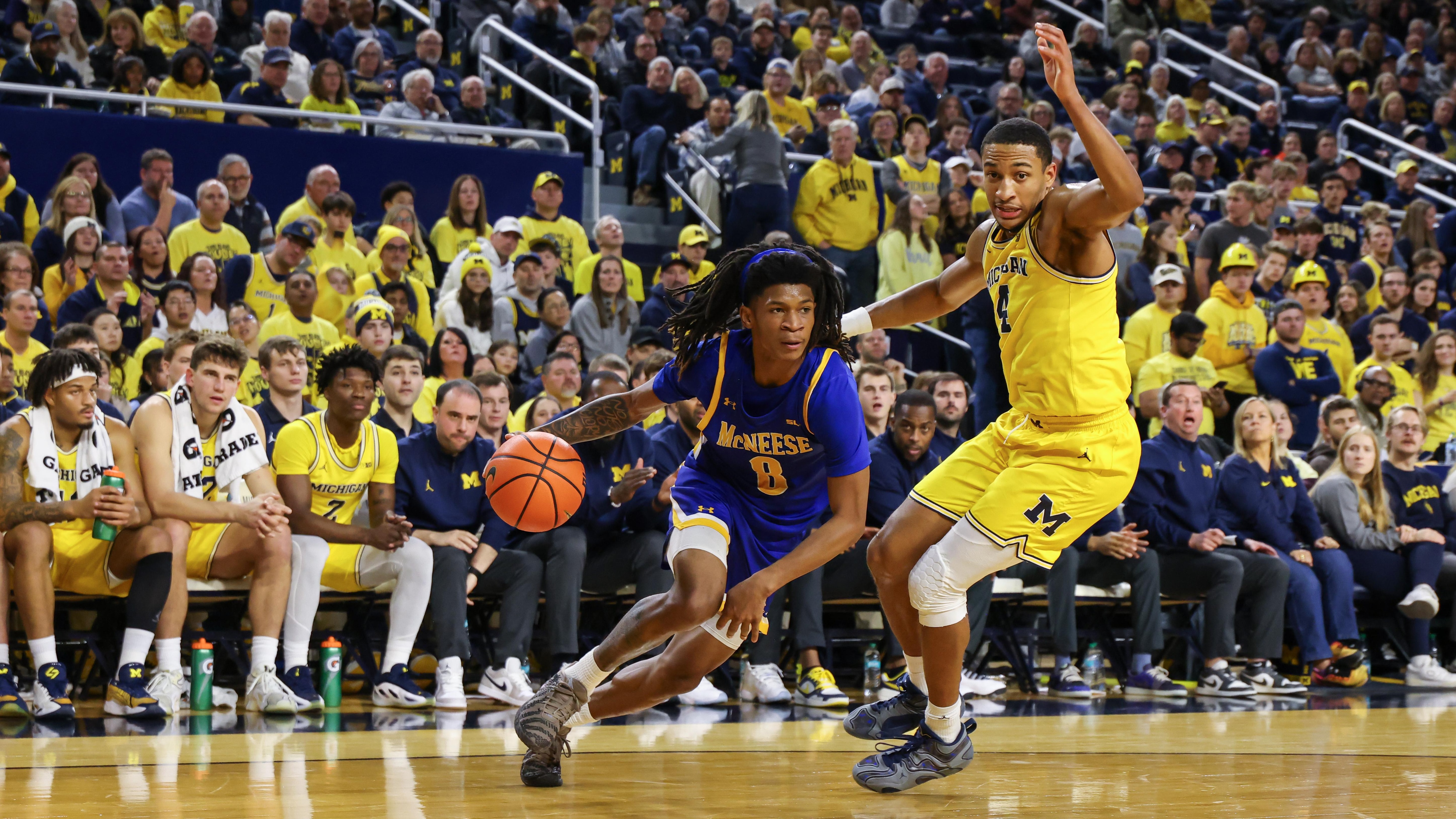 COLLEGE BASKETBALL: DEC 29 McNeese at Michigan