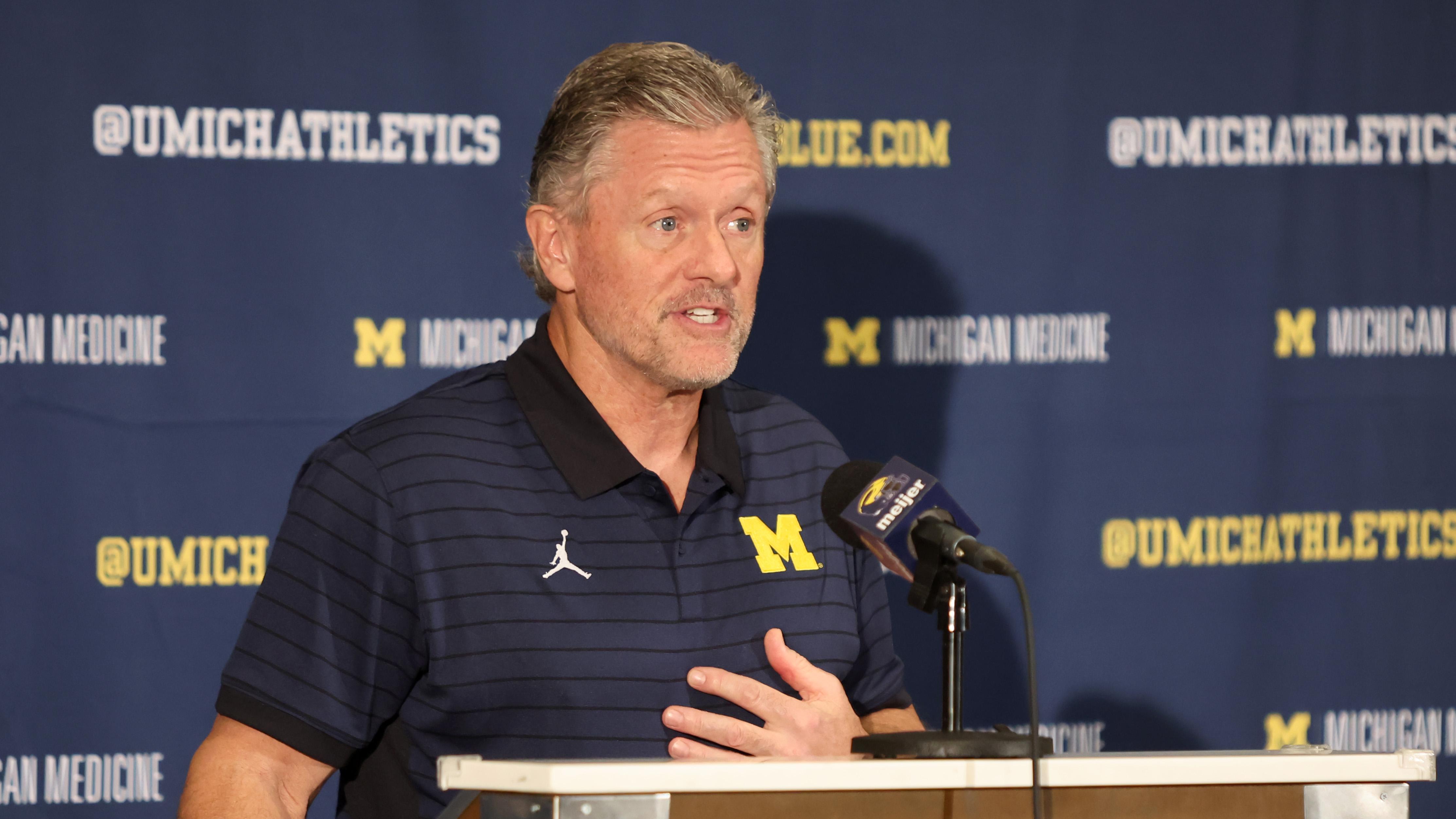 Michigan Football Hosts Press Conference Introducing New Head Coach Kyle Whittingham
