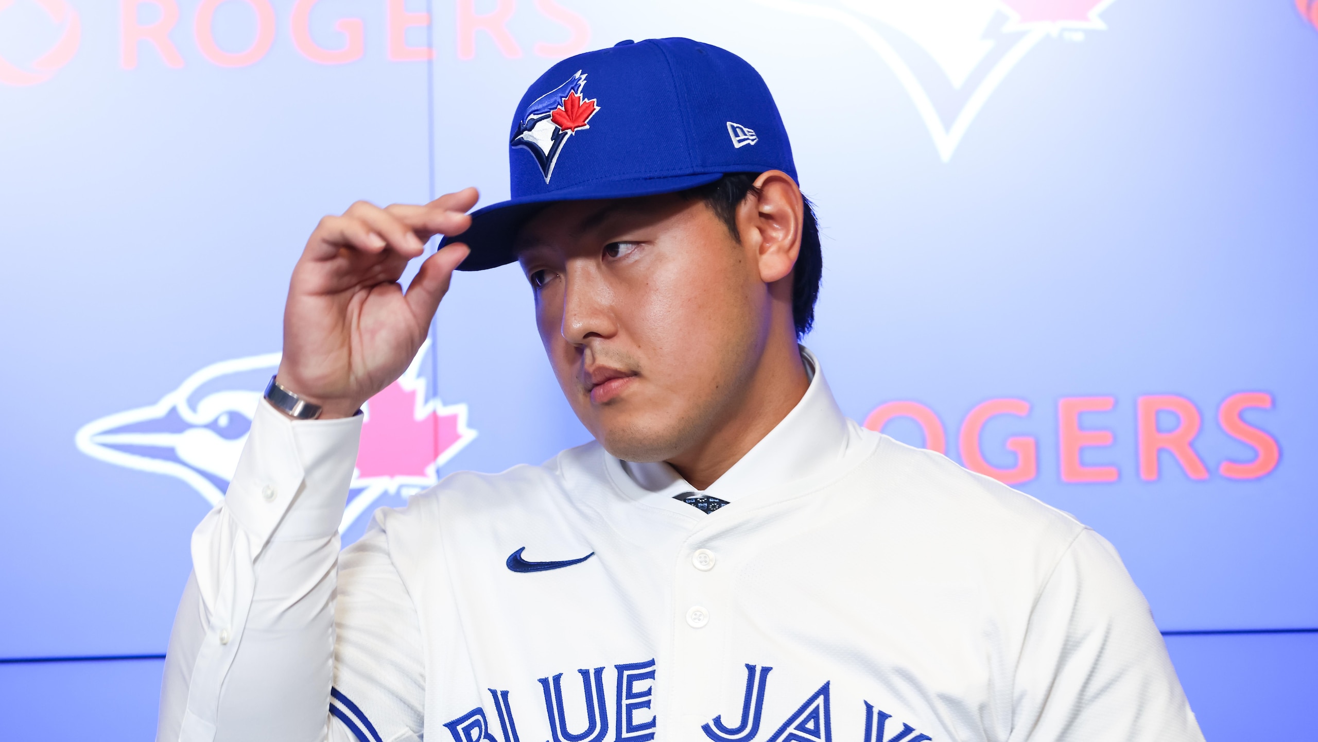 Toronto Blue Jays Introduce Kazuma Okamoto