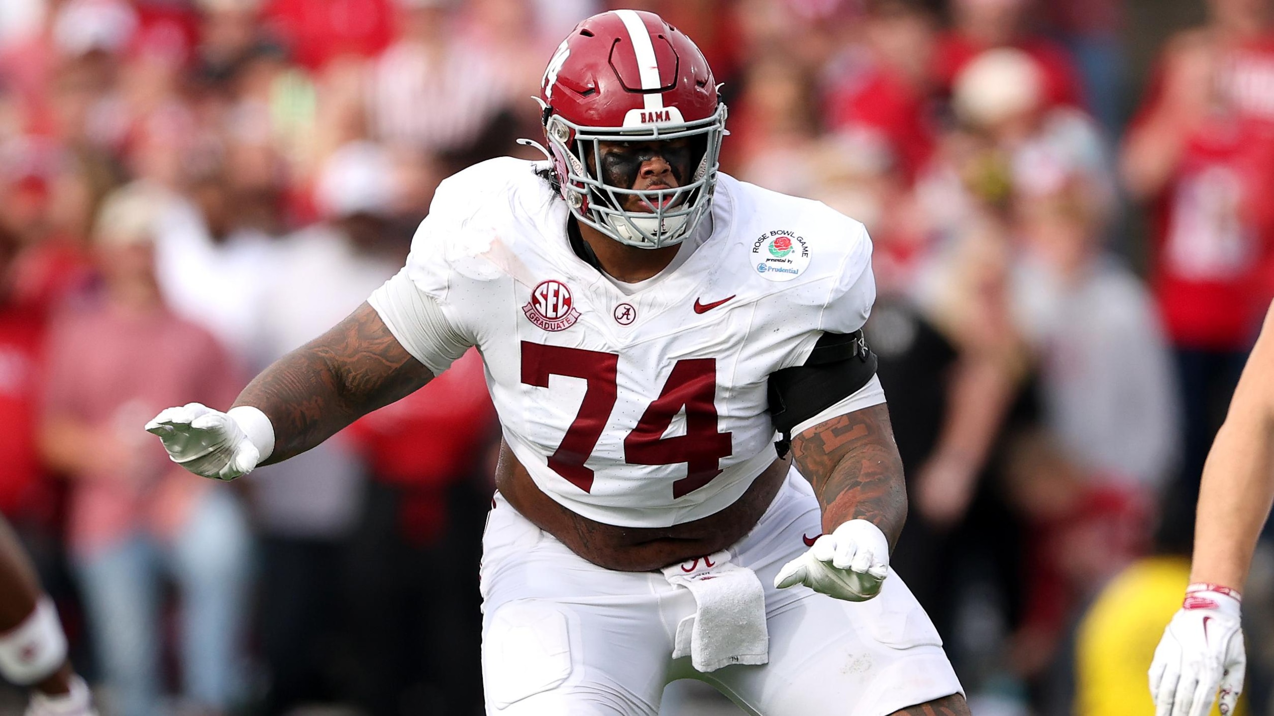 College Football Playoff Quarterfinal - Rose Bowl Presented by Prudential: Alabama v Indiana
