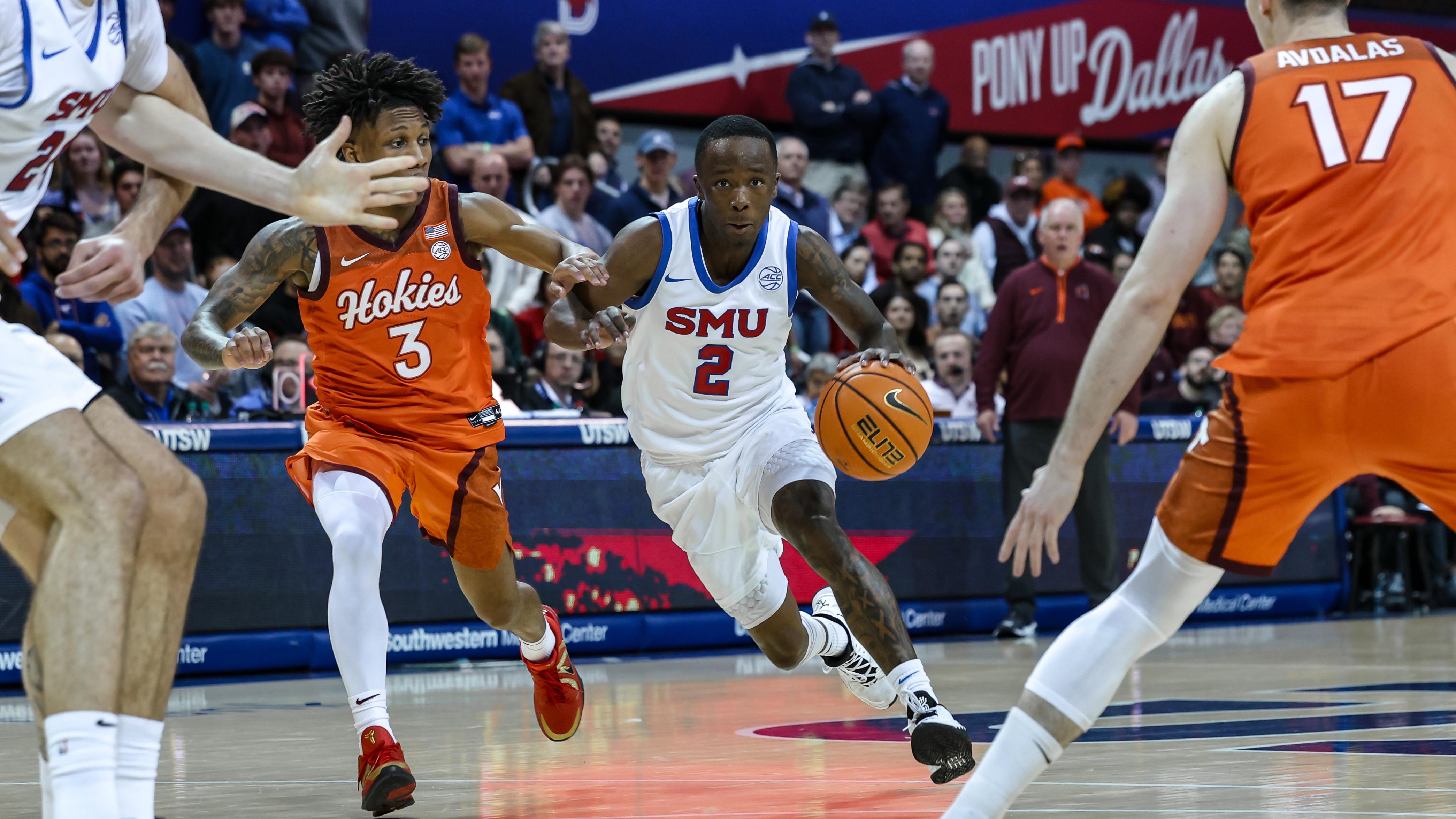 COLLEGE BASKETBALL: JAN 14 Virginia Tech at SMU