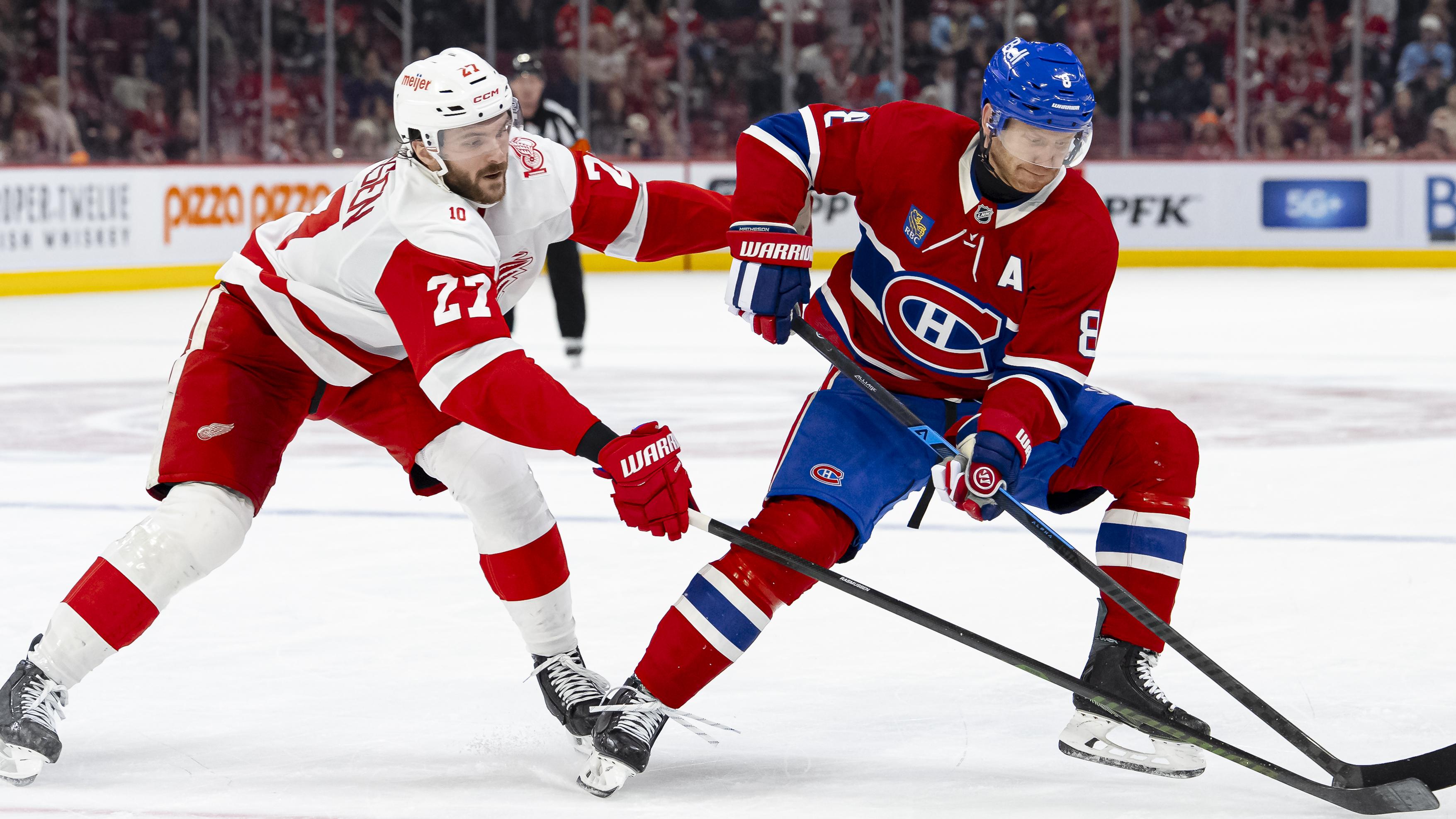 Detroit Red Wings v Montreal Canadiens