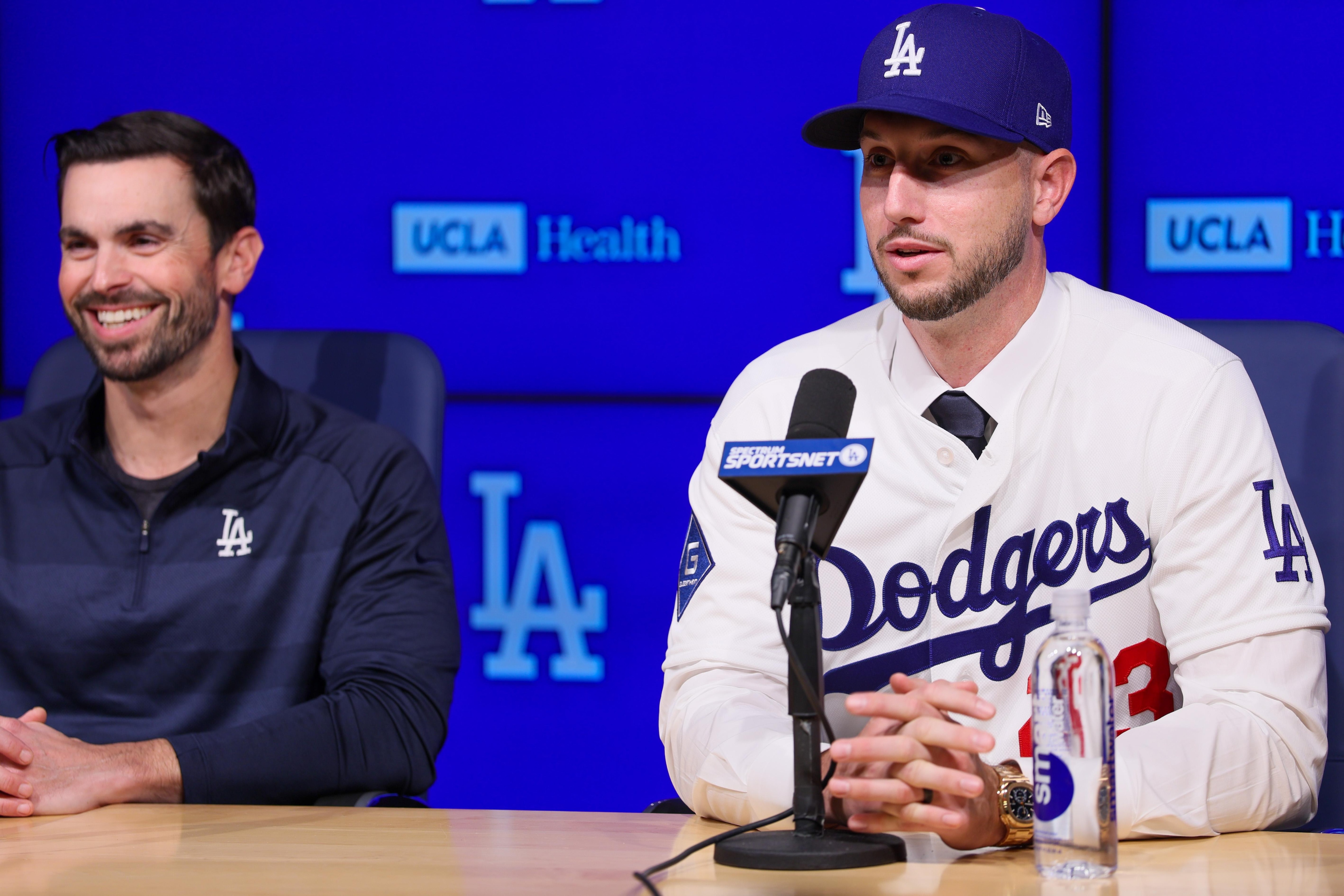dodgers introductory press conference kyle tucker