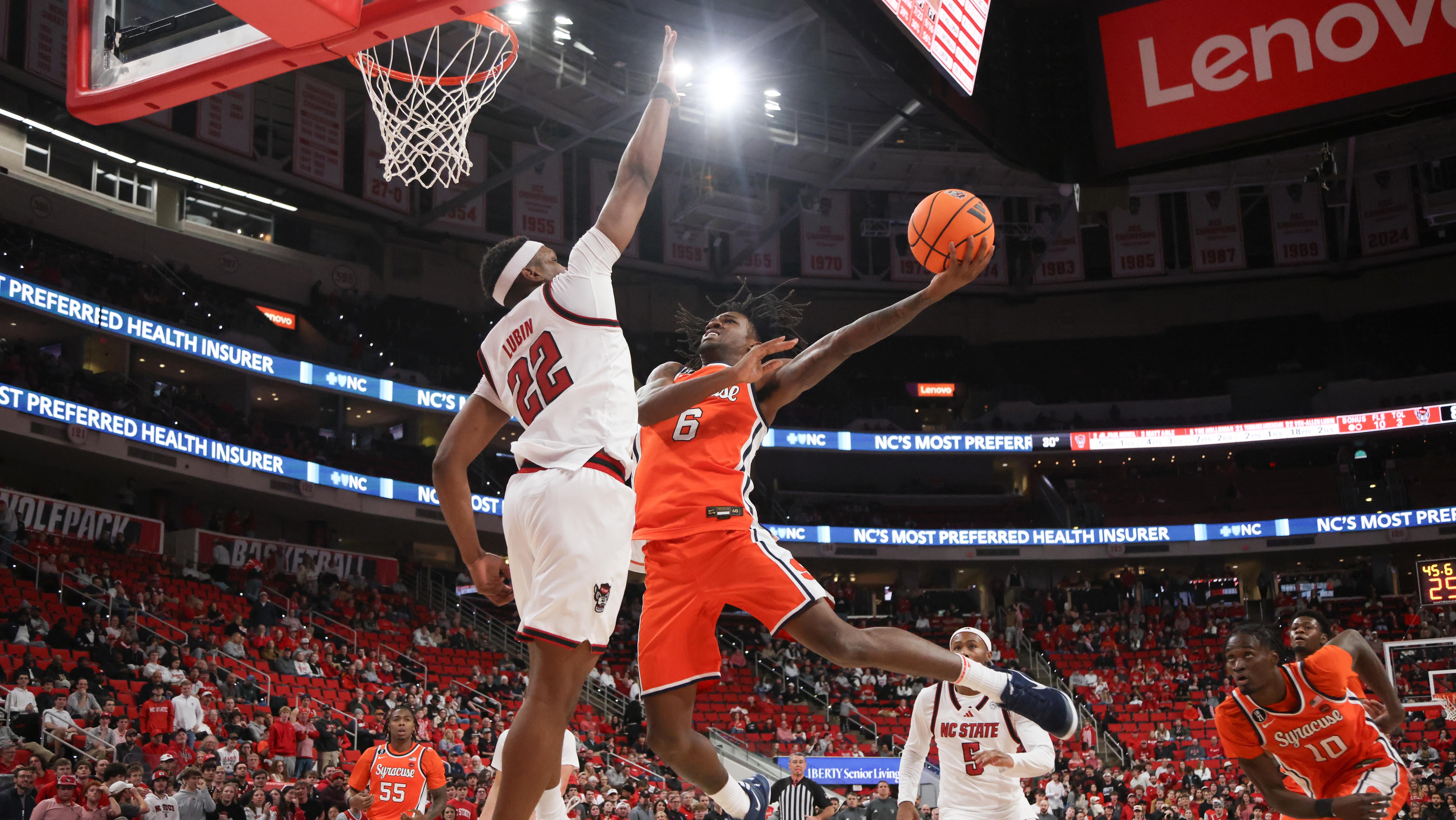 COLLEGE BASKETBALL: JAN 27 Syracuse at NC State