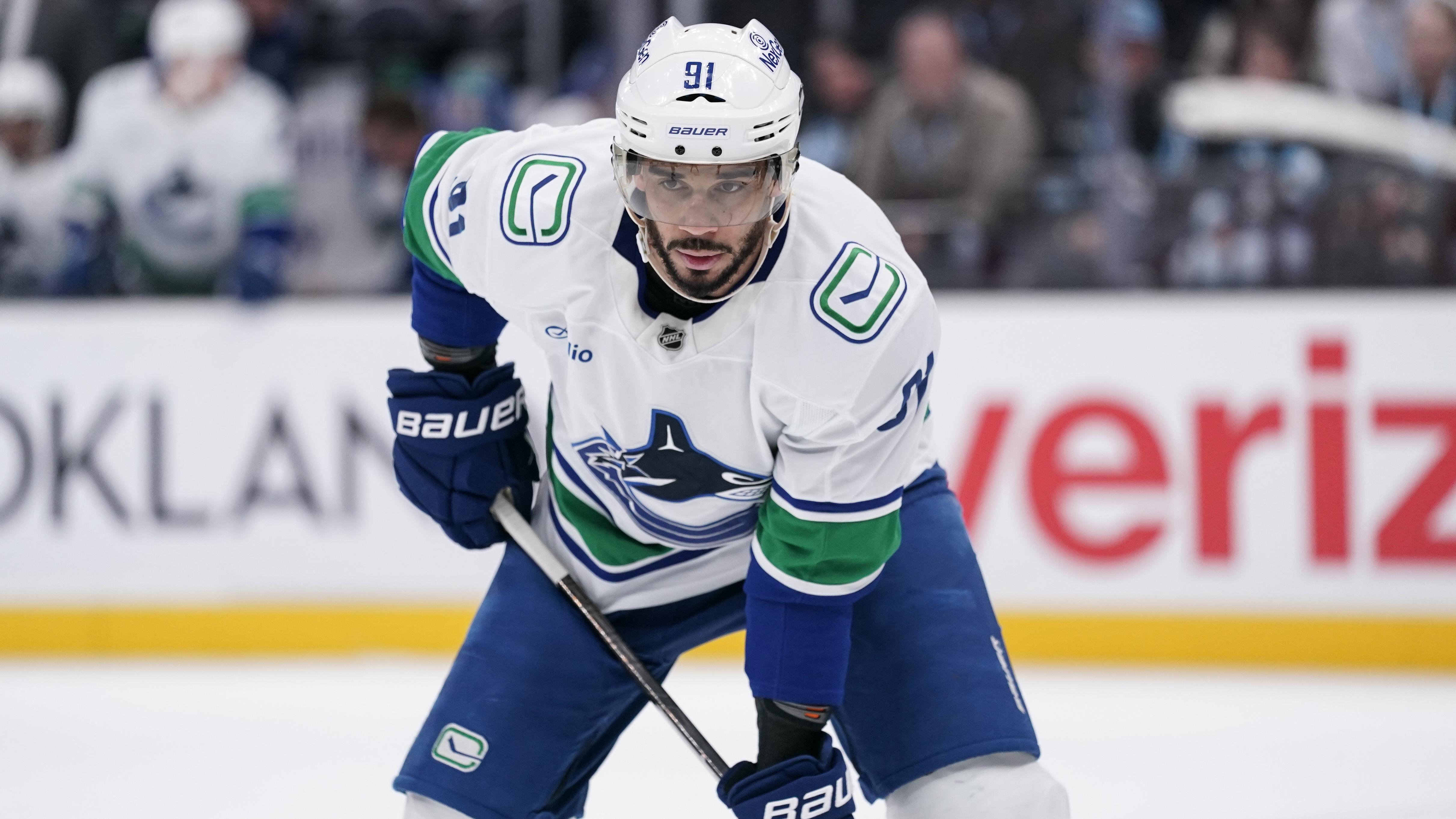 NHL: FEB 02 Canucks at Mammoth