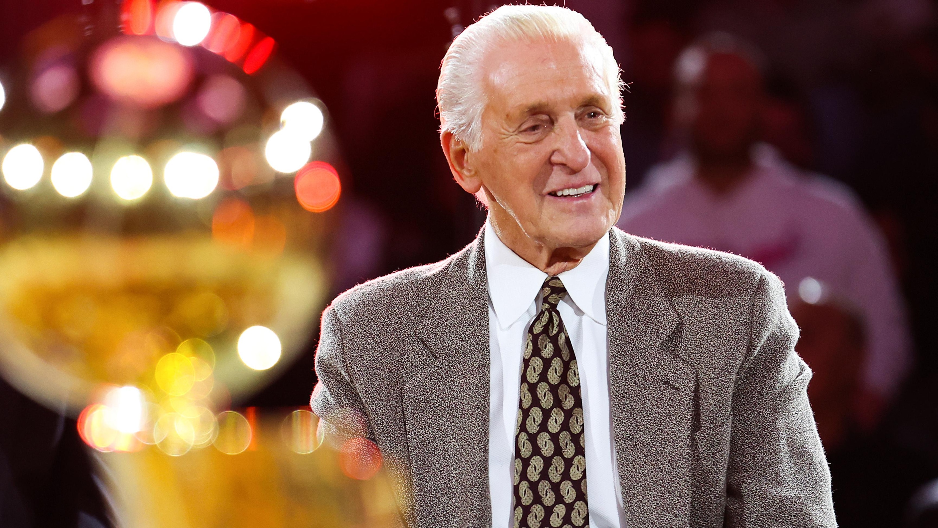 Lakers Unveil Pat Riley Statue Celebrating His Five NBA Titles