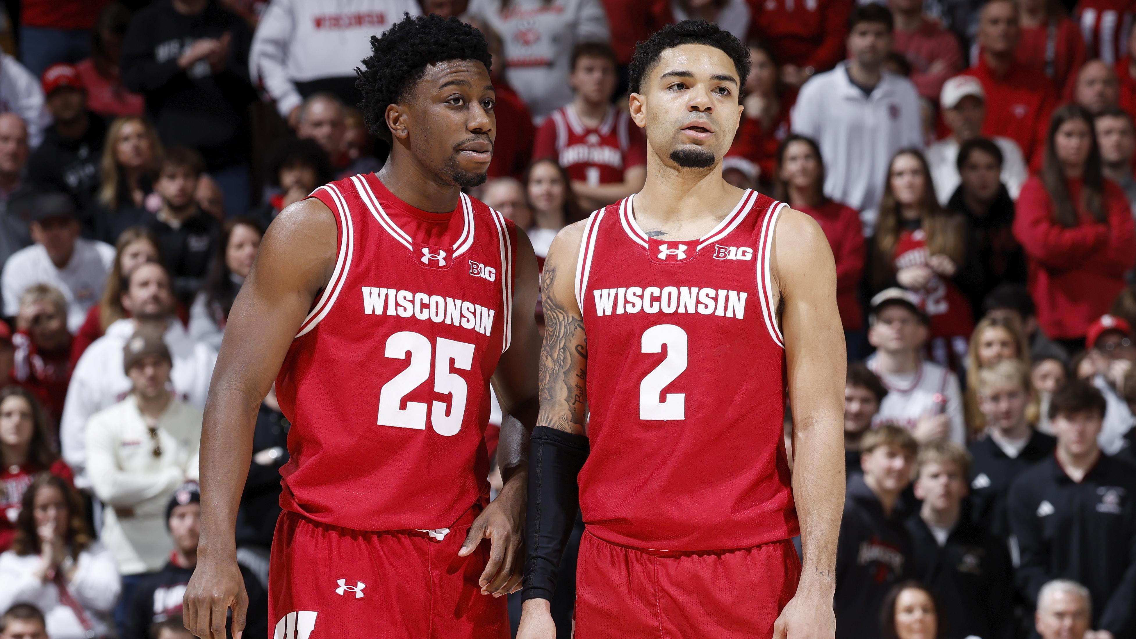 COLLEGE BASKETBALL: FEB 07 Wisconsin at Indiana
