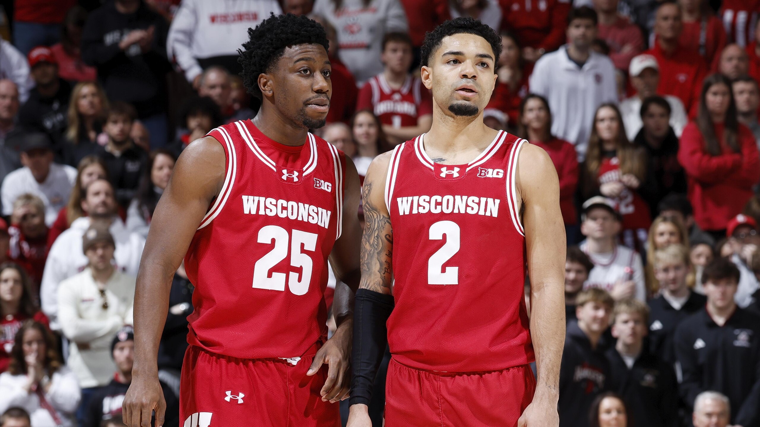 COLLEGE BASKETBALL: FEB 07 Wisconsin at Indiana