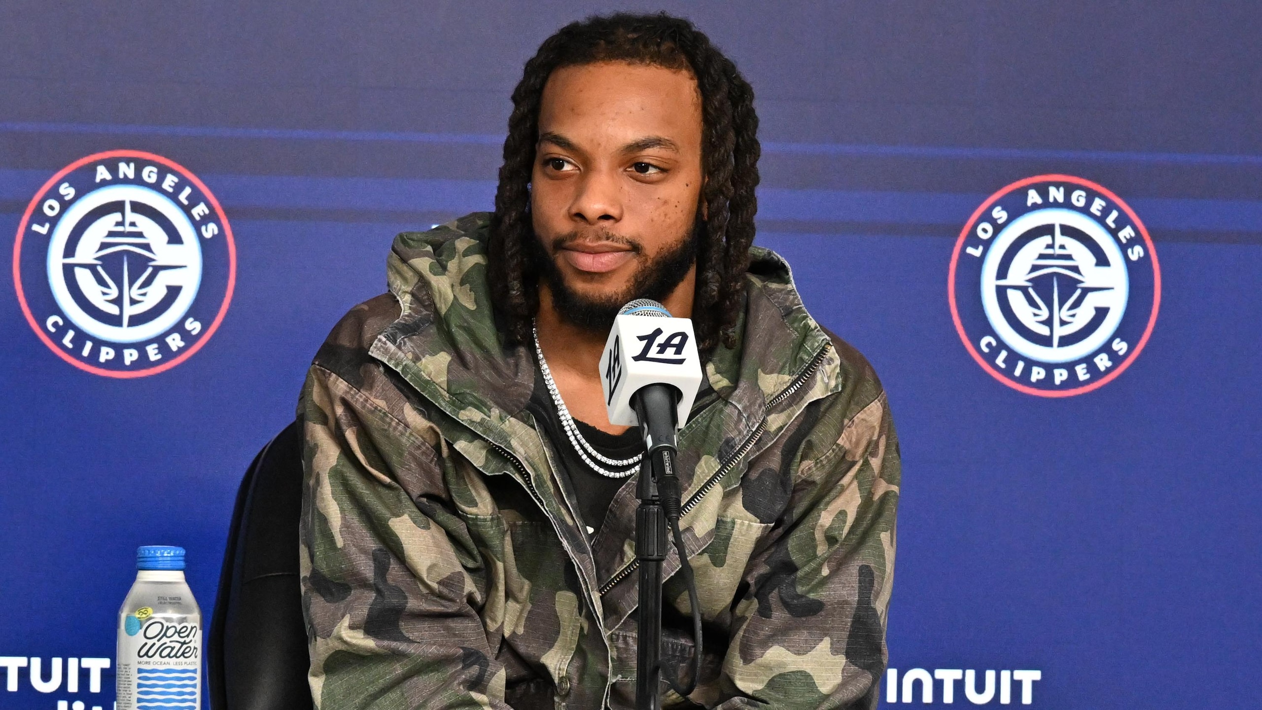 Celebrities At The Los Angeles Clippers Game
