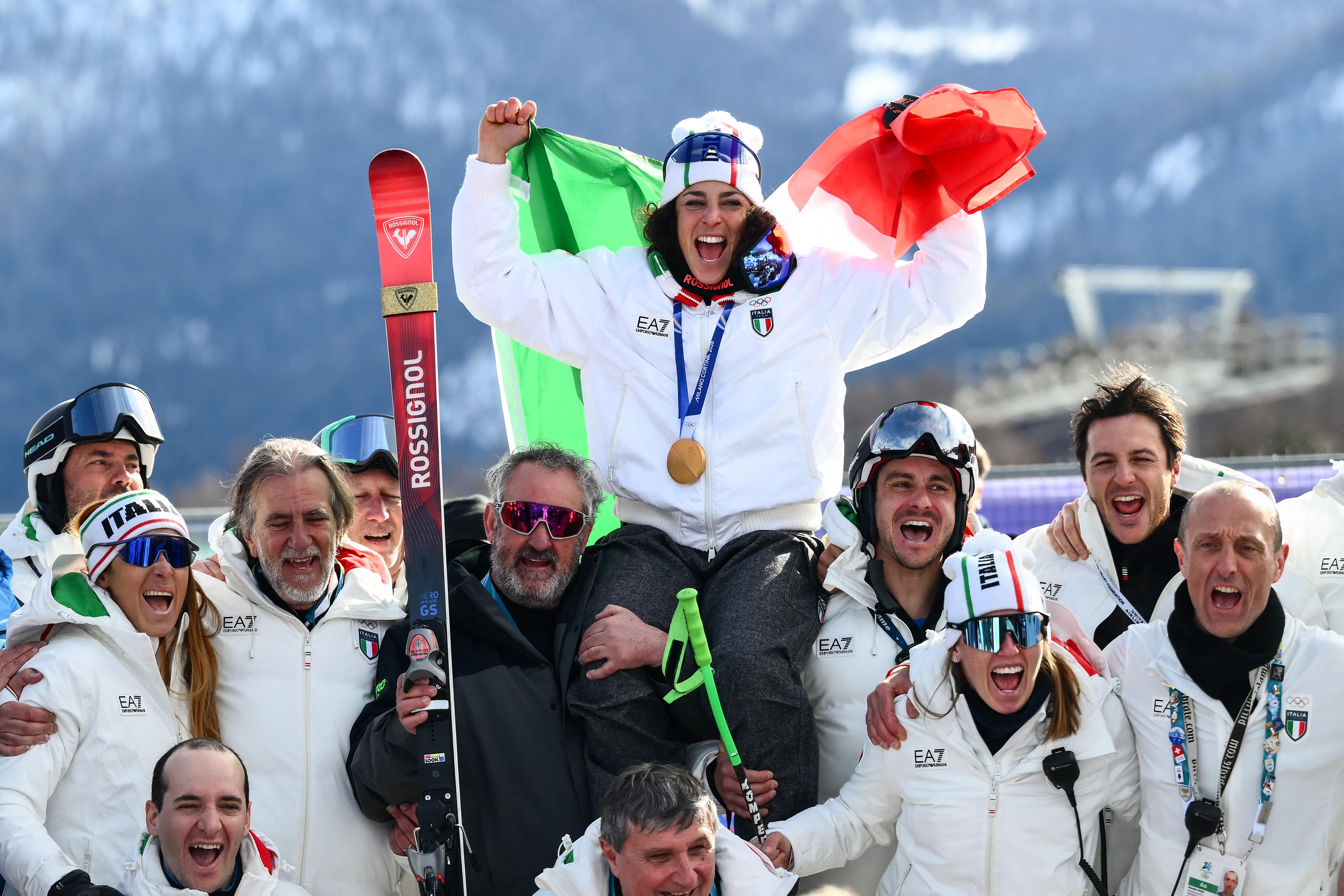 SKI ALPINE-OLY-2026-MILANO CORTINA-PODIUM