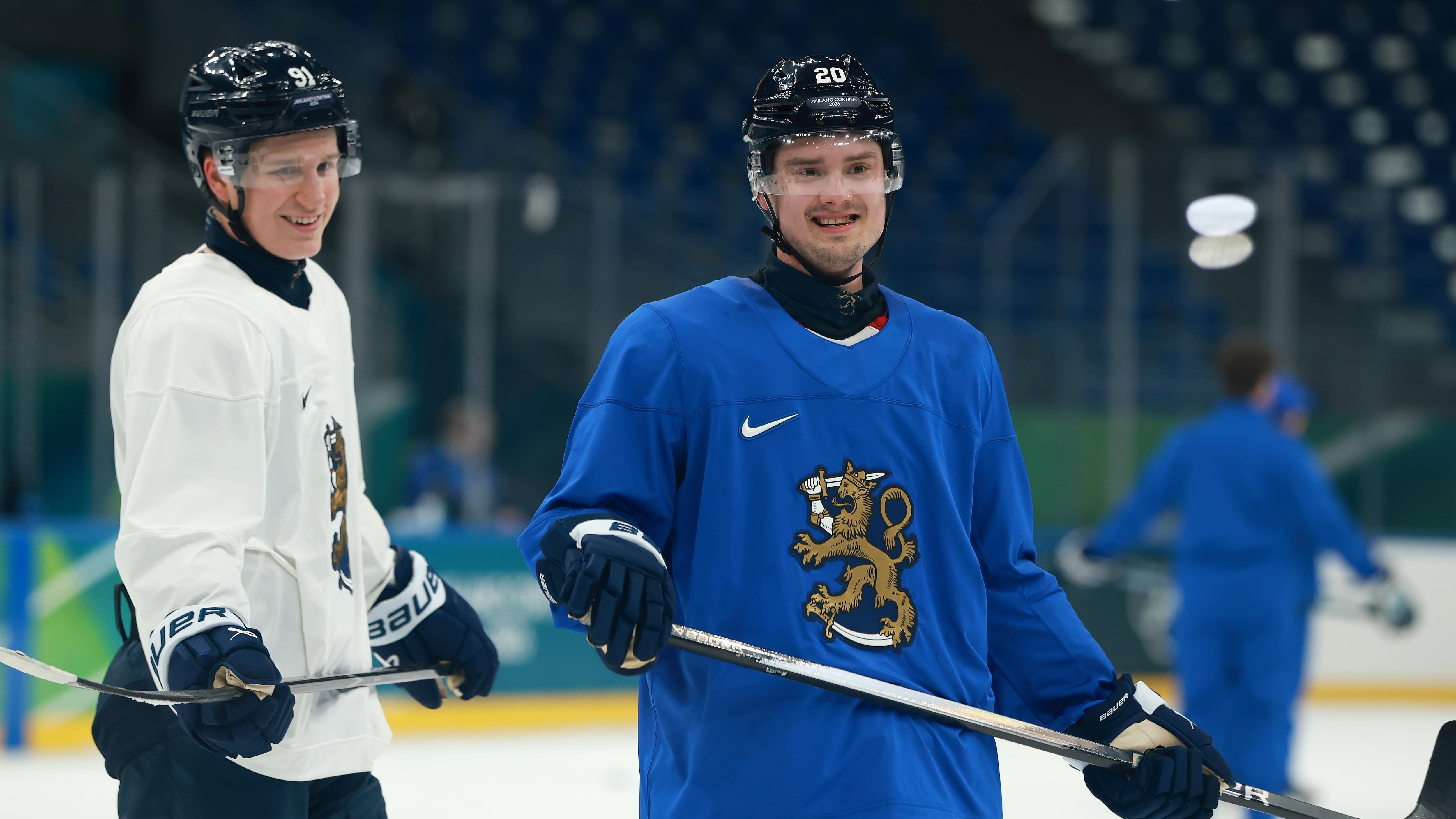 Men's Ice Hockey Training - Milano Cortina 2026 Winter Olympics: Day 3