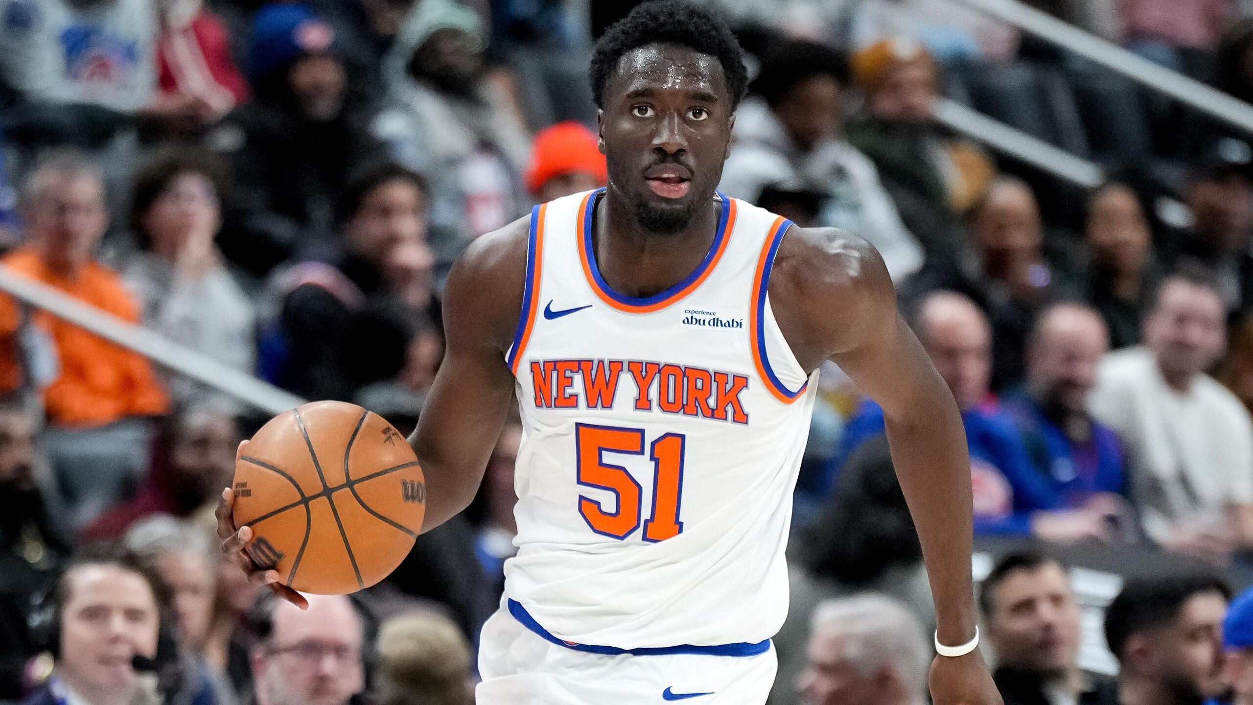 New York Knicks v Detroit Pistons