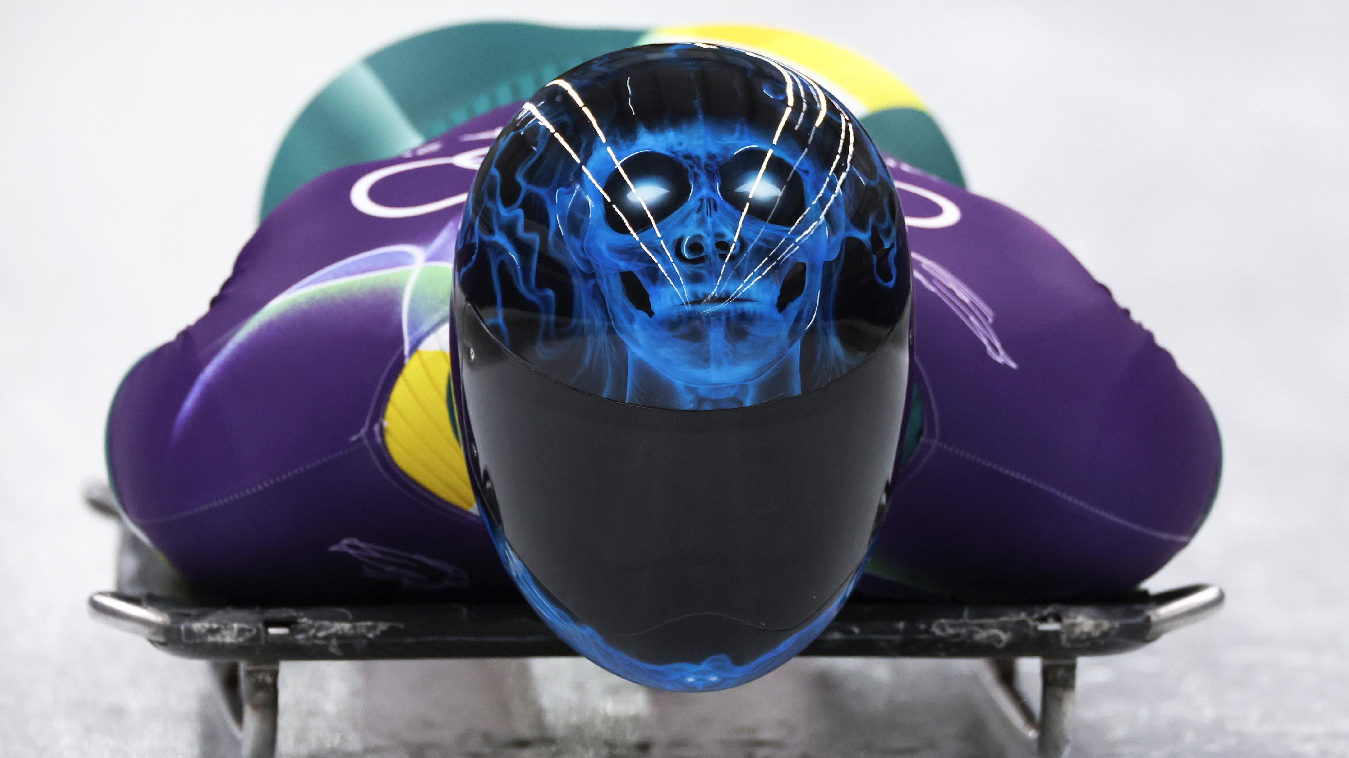 Skeleton Training - Milano Cortina 2026 Winter Olympics: Day 4