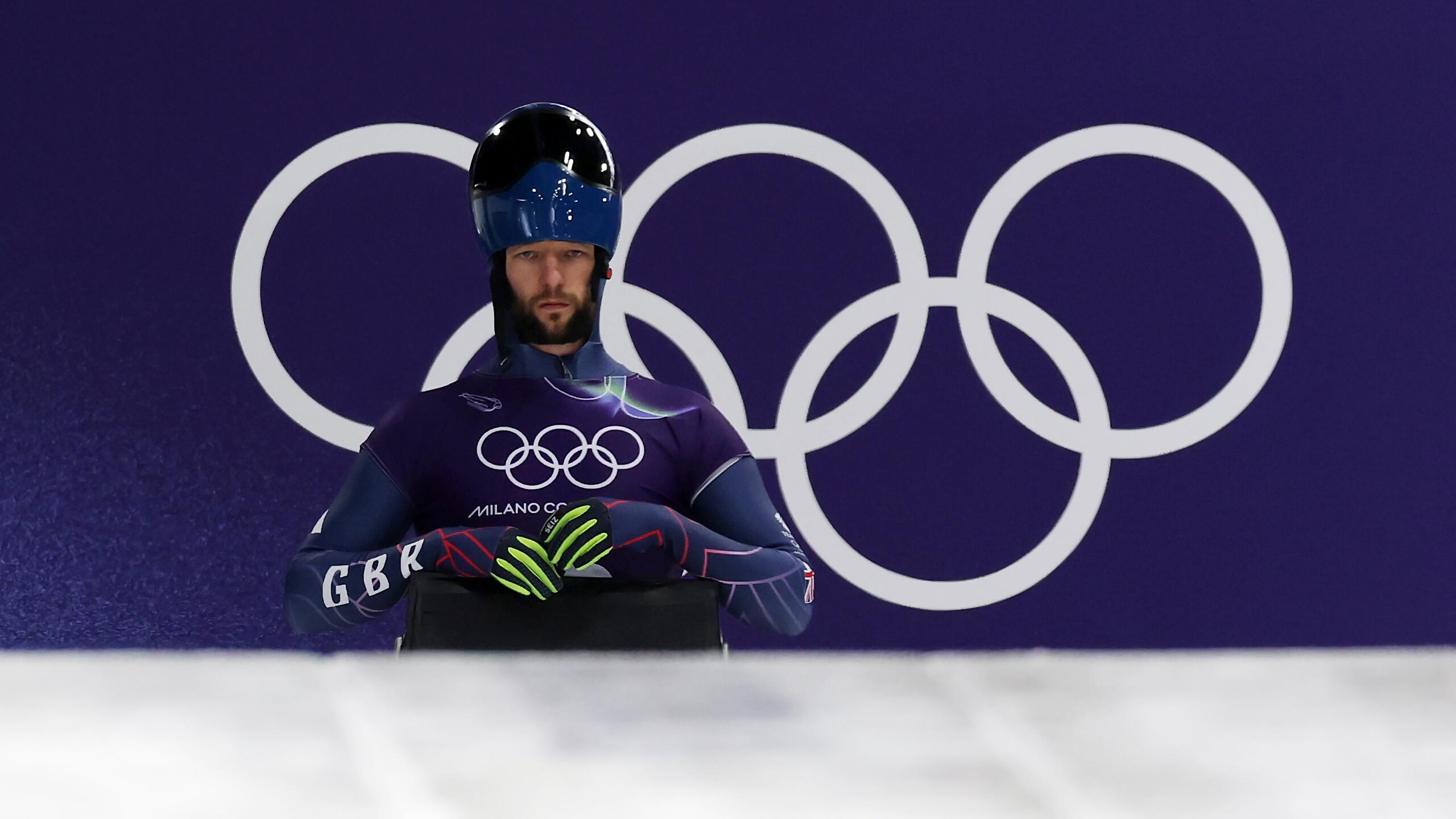 Skeleton Training - Milano Cortina 2026 Winter Olympics: Day 5