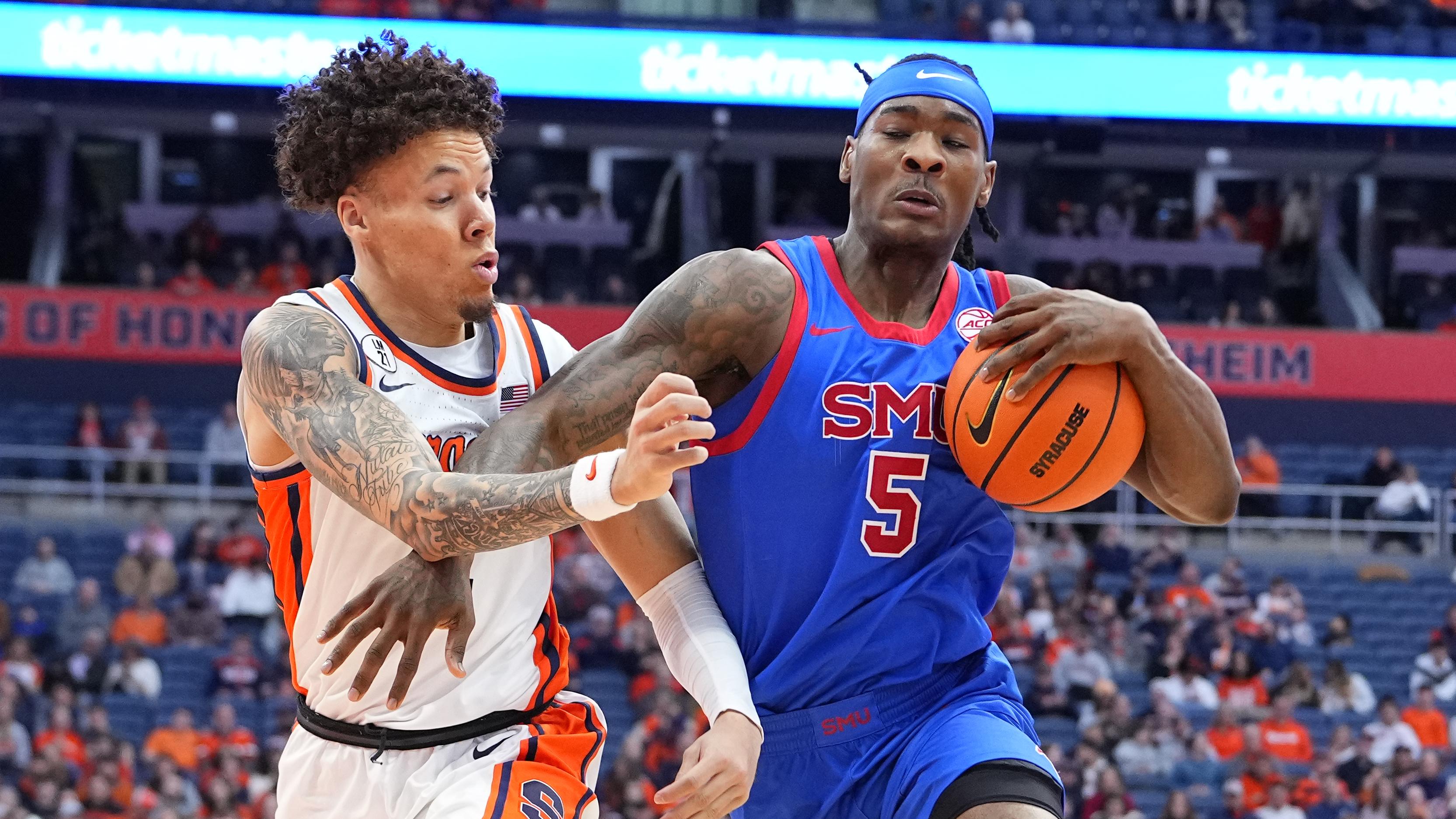 COLLEGE BASKETBALL: FEB 14 SMU at Syracuse