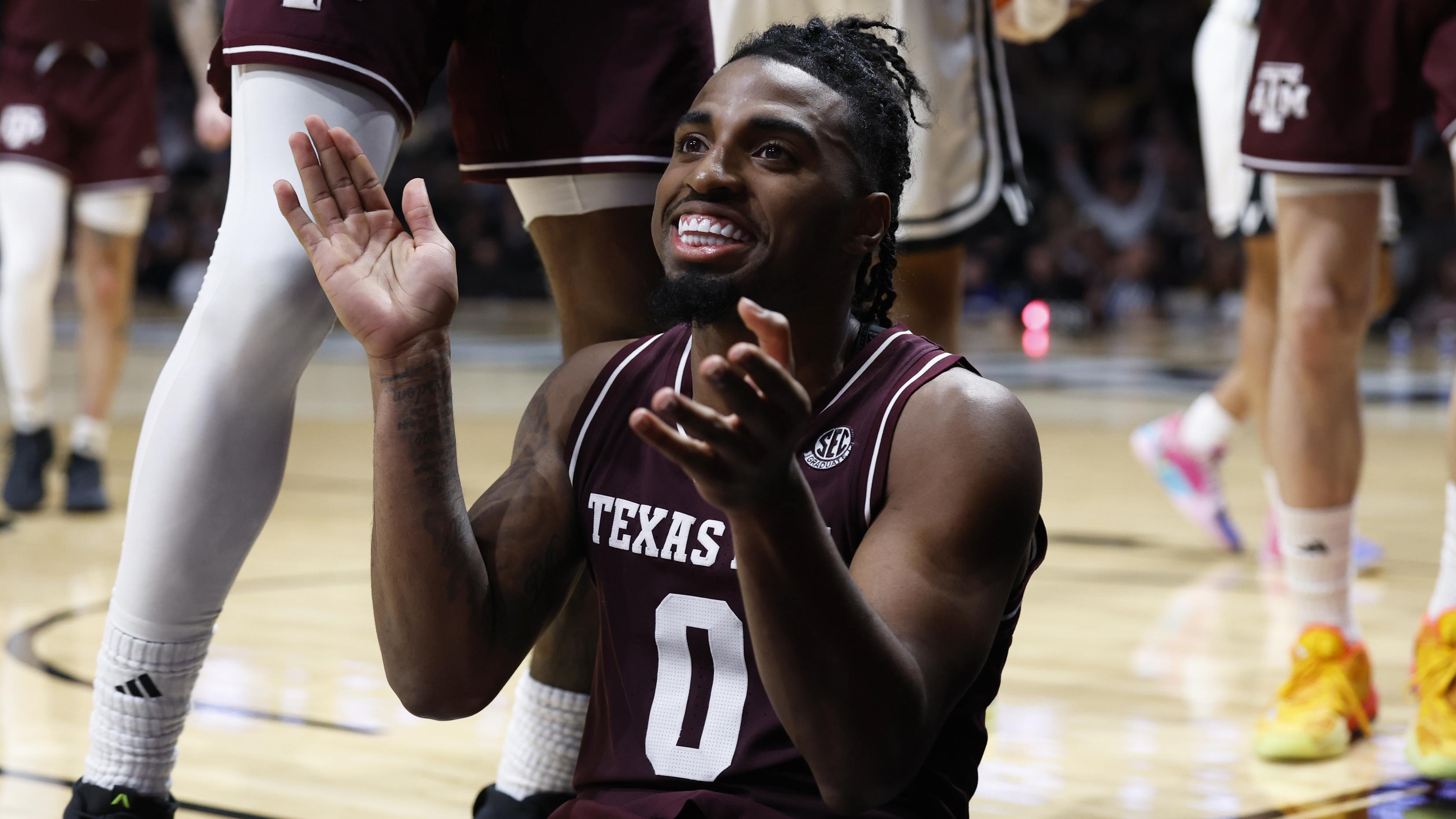 COLLEGE BASKETBALL: FEB 14 Texas A&M at Vanderbilt