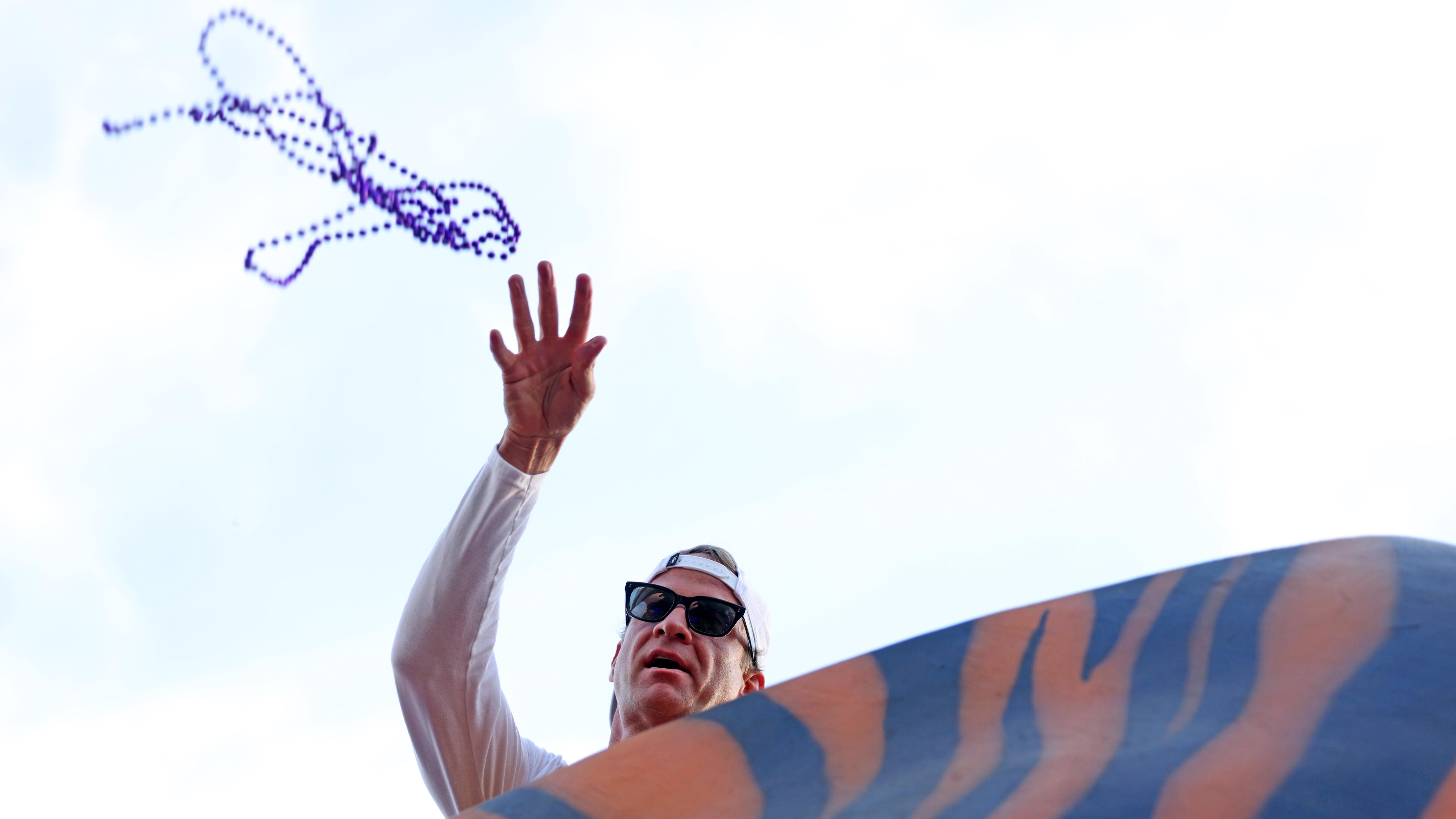Revelers Parade Through New Orleans In Lead Up To Mardi Gras