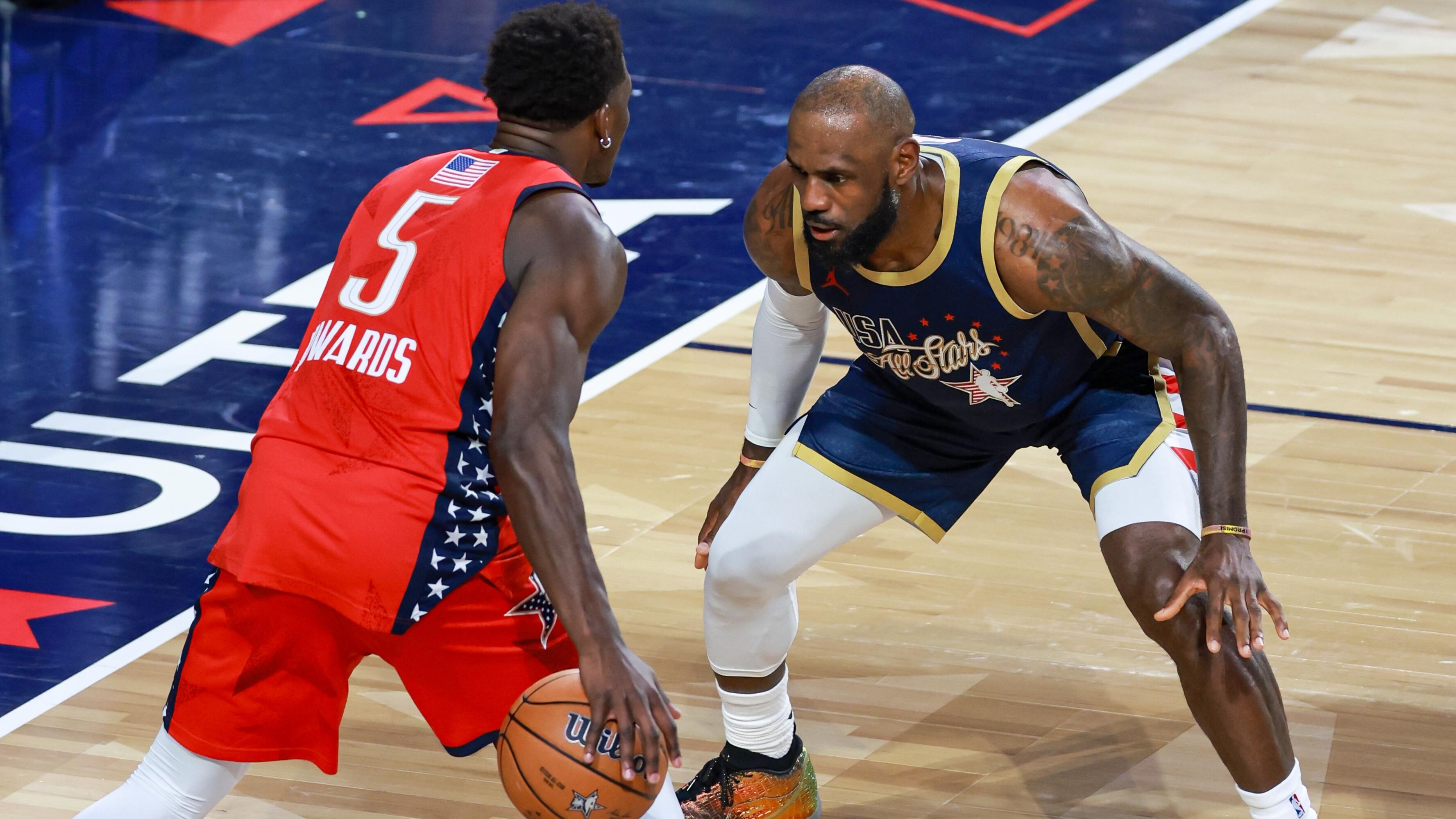 LeBron James Hypes Anthony Edwards After 2026 NBA All-Star MVP Award ...