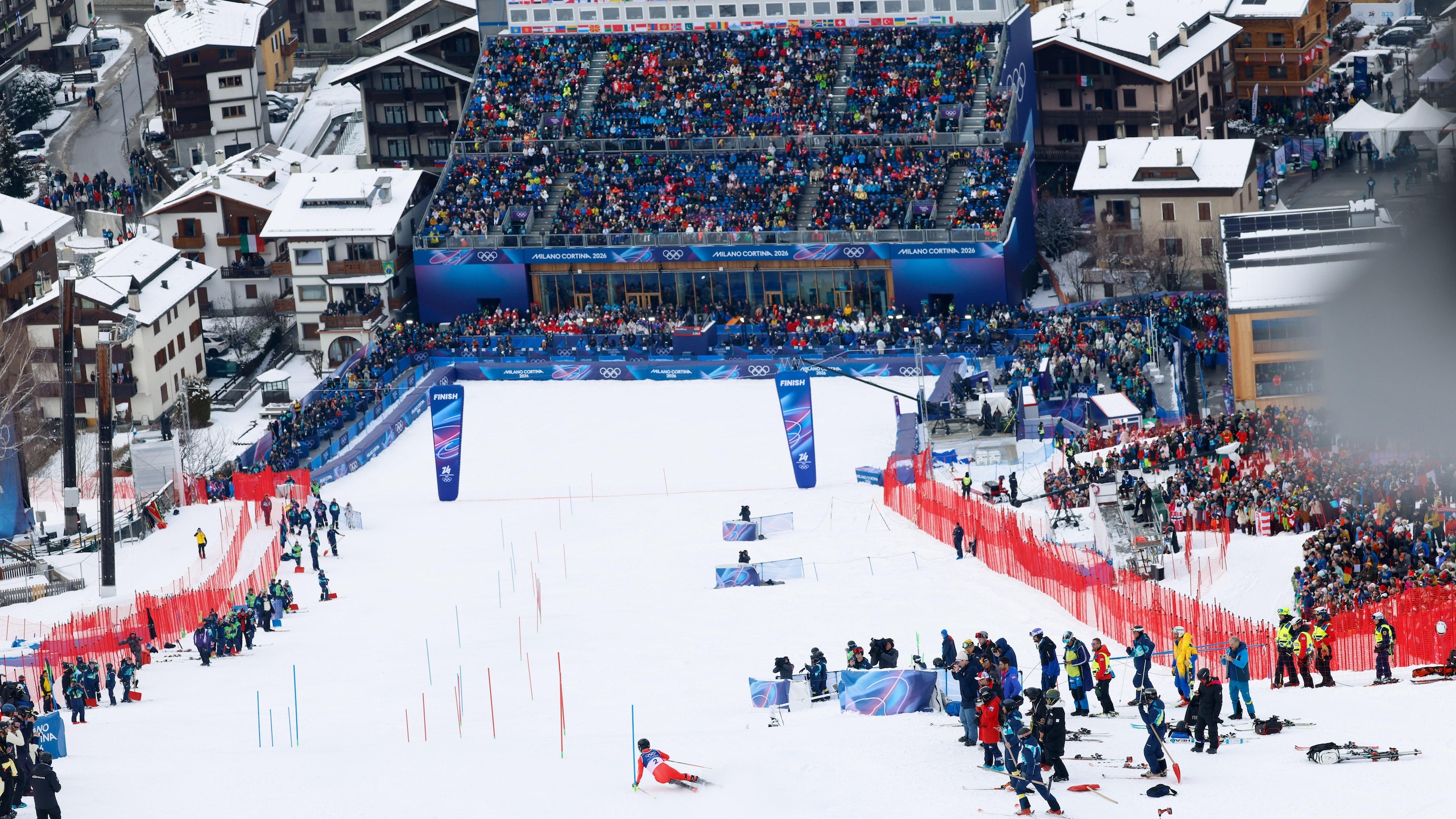 Alpine Skiing - Milano Cortina 2026 Winter Olympics Day 10 Alpine Skiing - Milano Cortina 2026 Winter Olympics Day 10