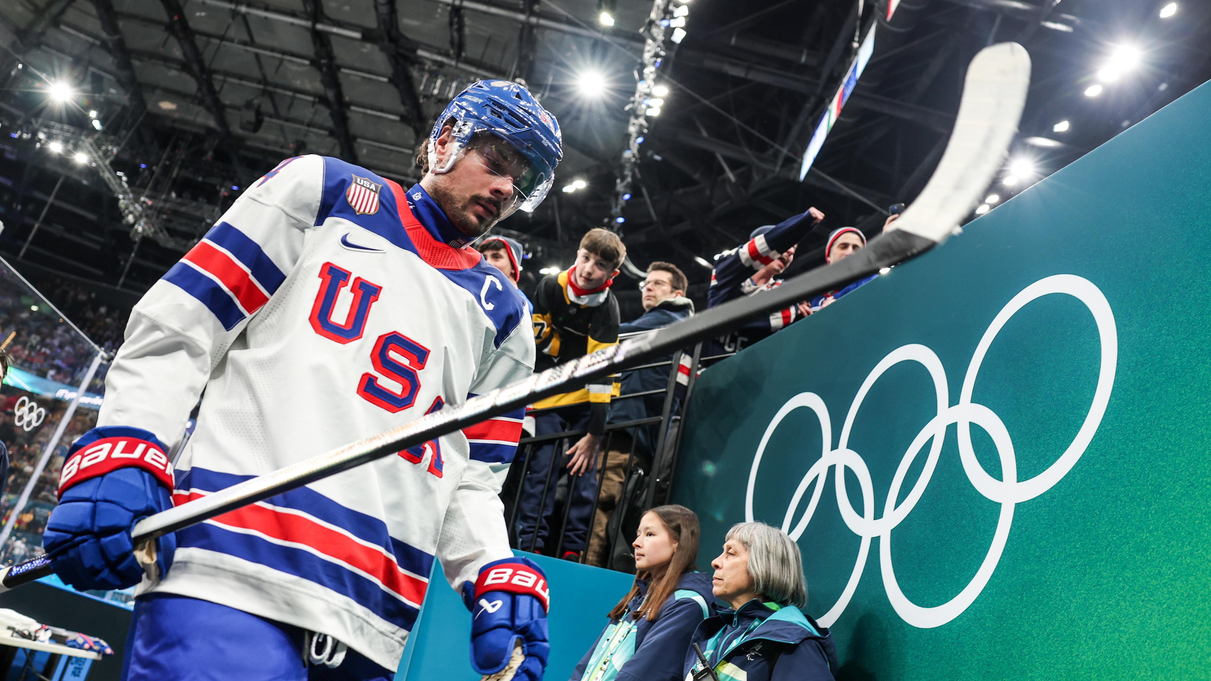 Men's hockey - USA/Germany, Canada/France