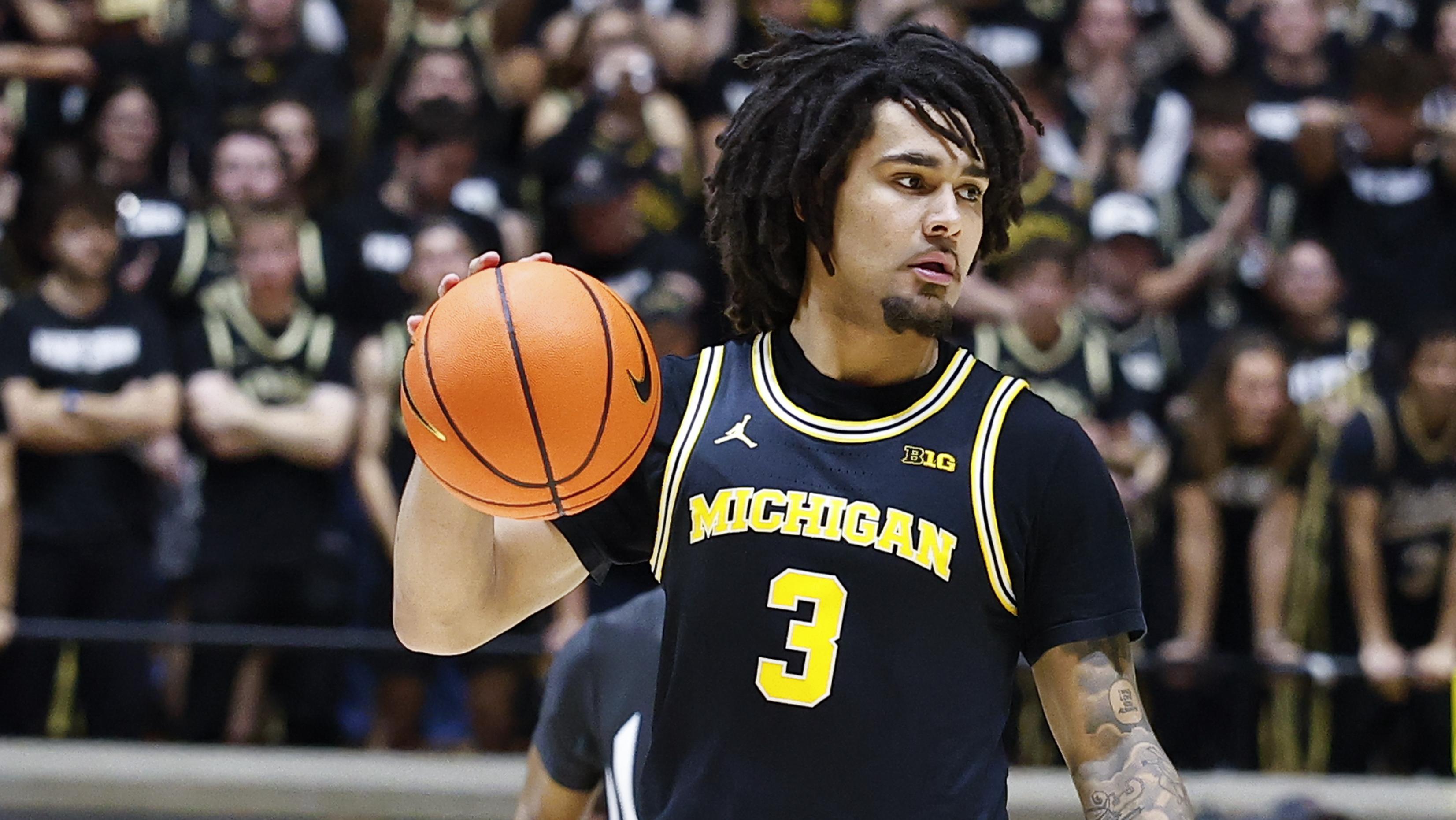 COLLEGE BASKETBALL: FEB 17 Michigan at Purdue
