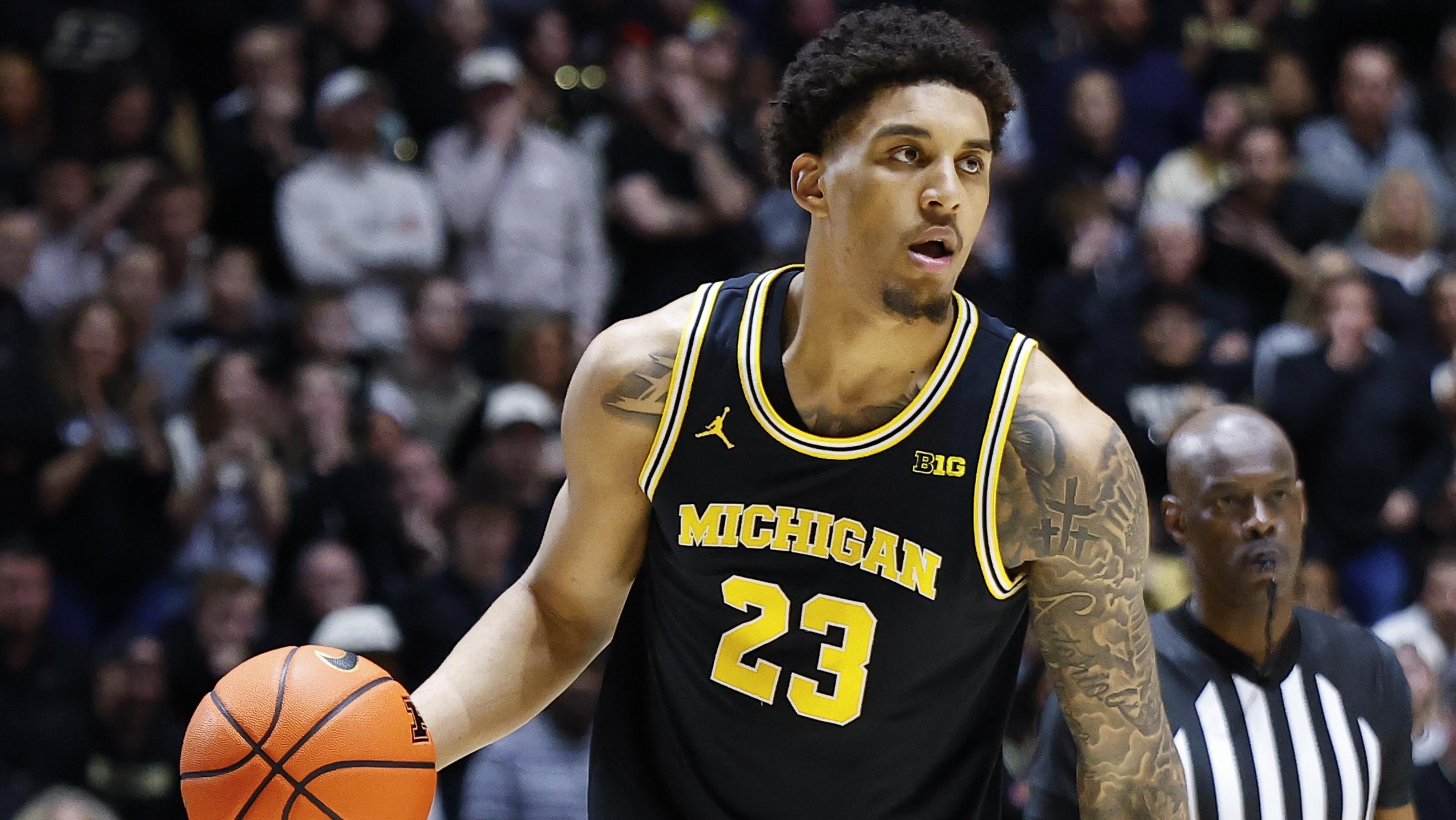 COLLEGE BASKETBALL: FEB 17 Michigan at Purdue