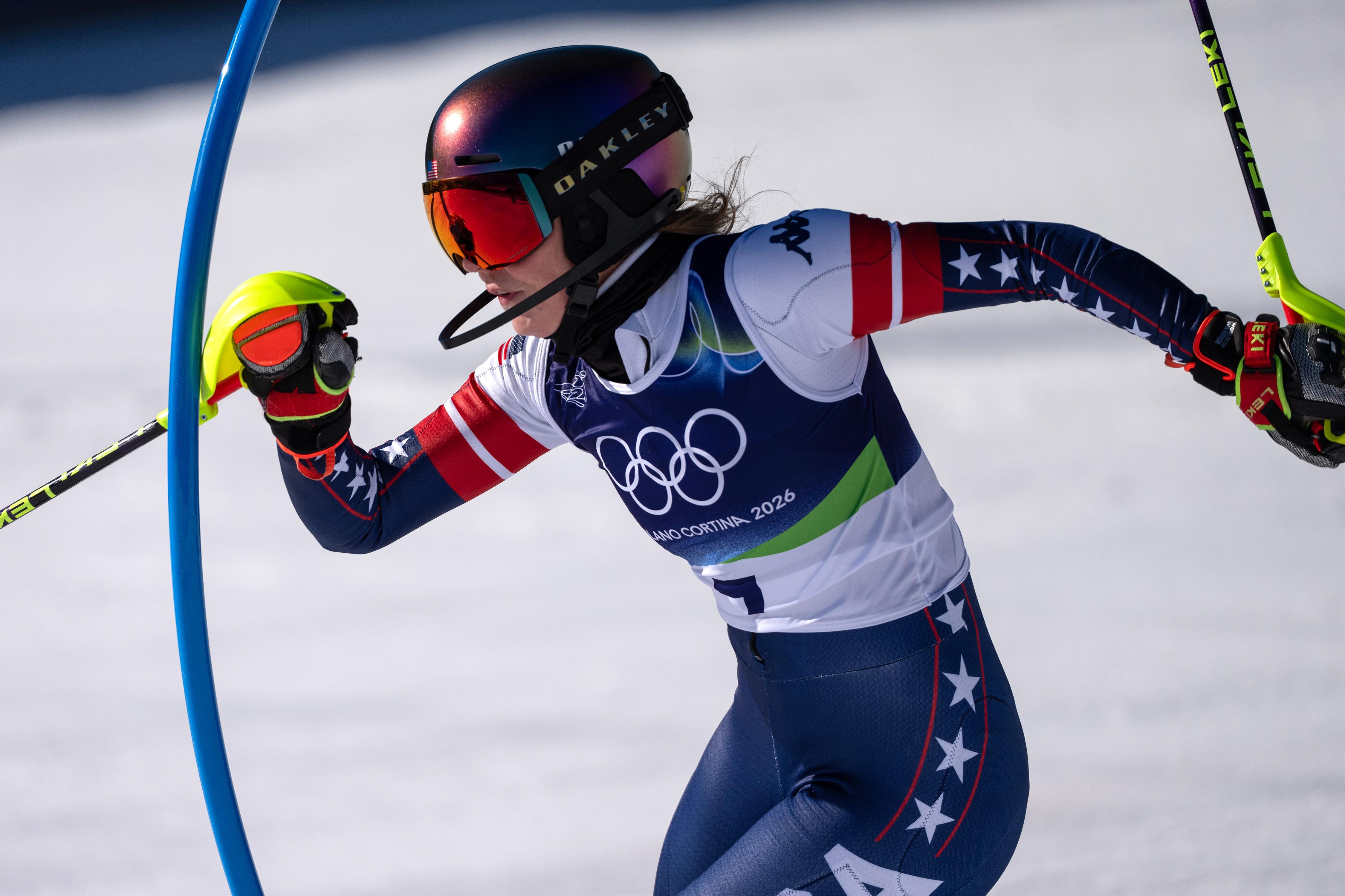 ITALY-CORTINA D'AMPEZZO-OLYMPIC WINTER GAMES-ALPINE SKIING-WOMEN'S SLALOM