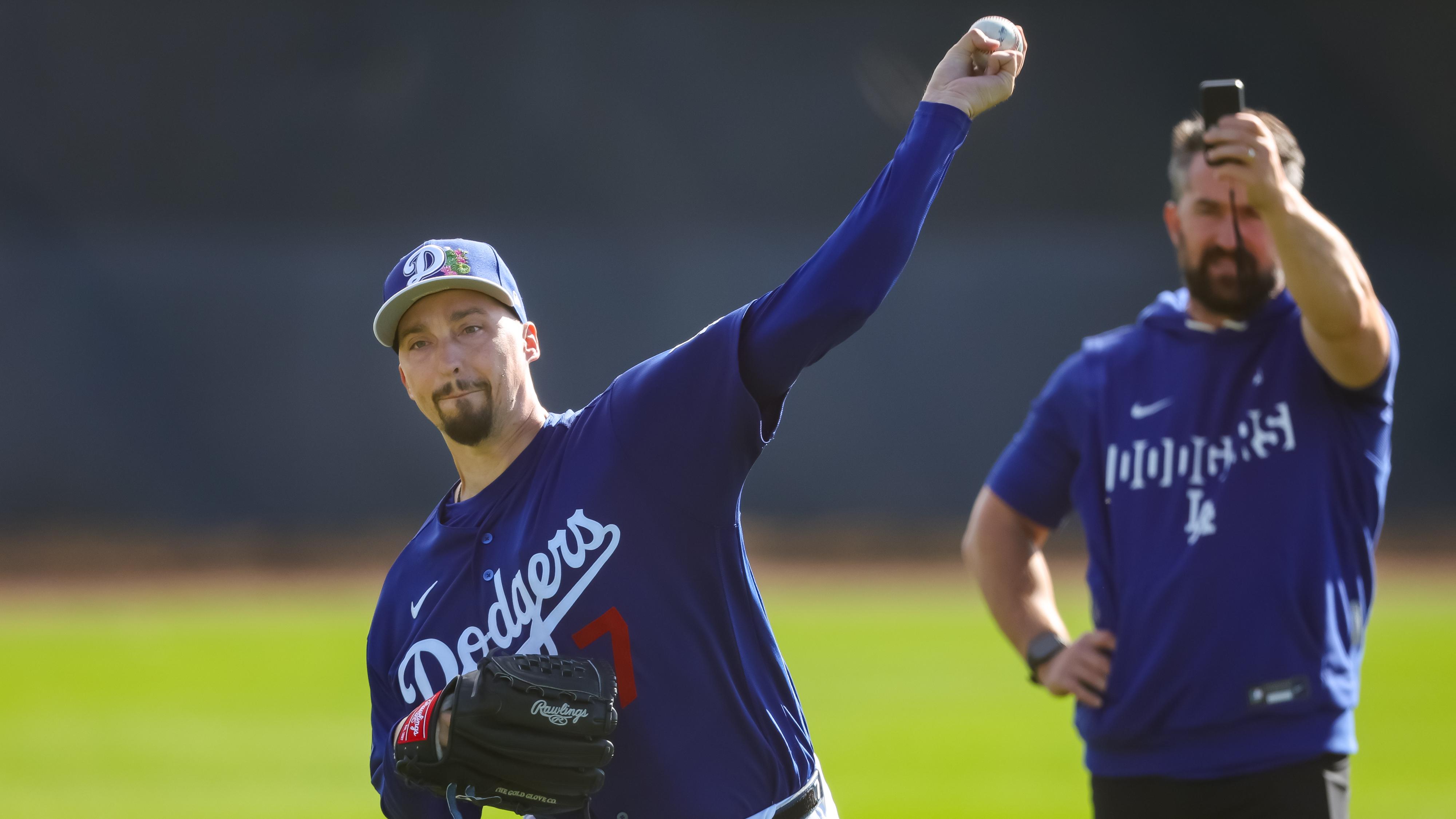 Los Angeles Dodgers Workout