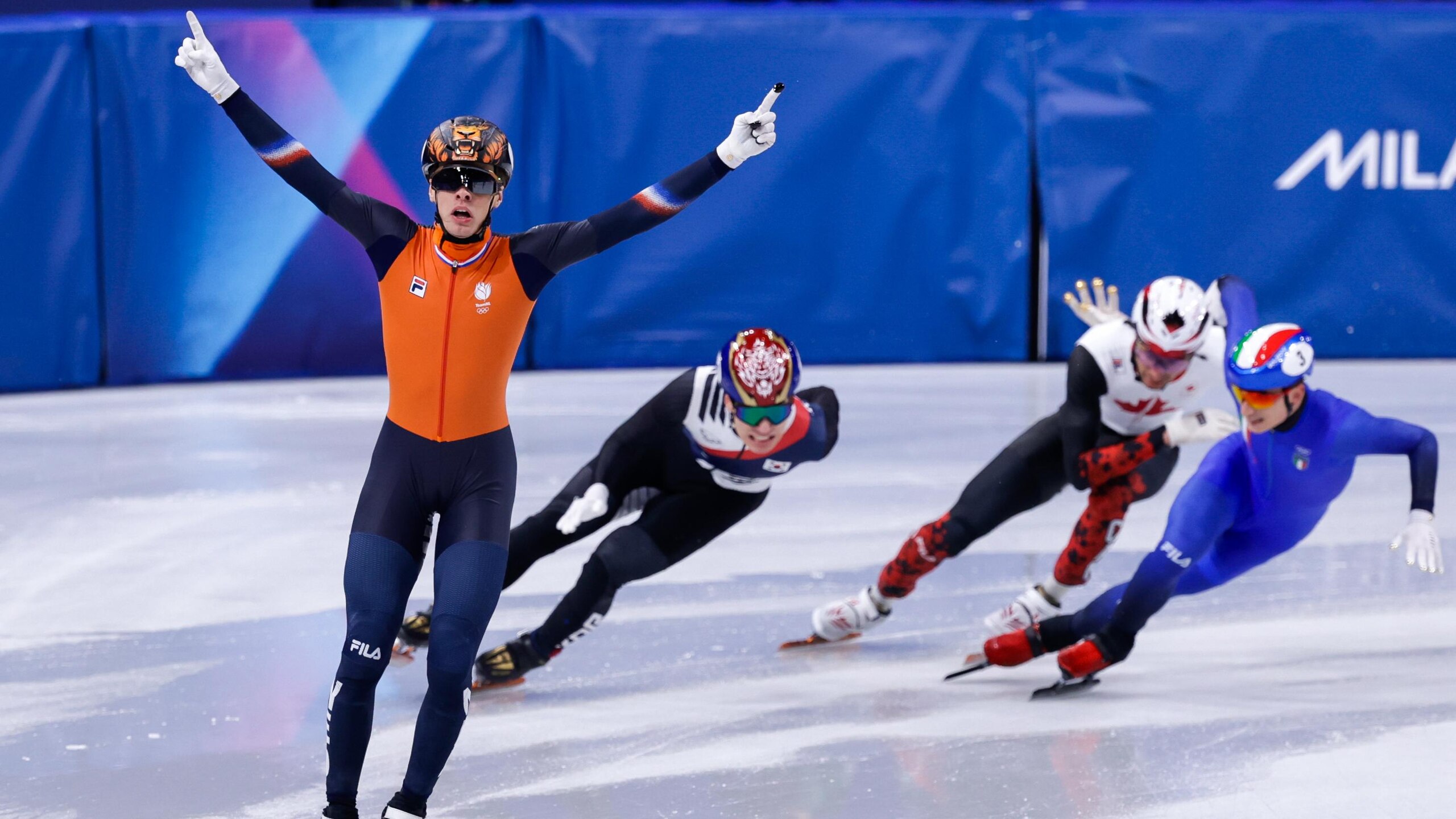 Short Track Speed Skating - Milano Cortina 2026 Winter Olympics: Day 14 Short Track Speed Skating - Milano Cortina 2026 Winter Olympics: Day 14