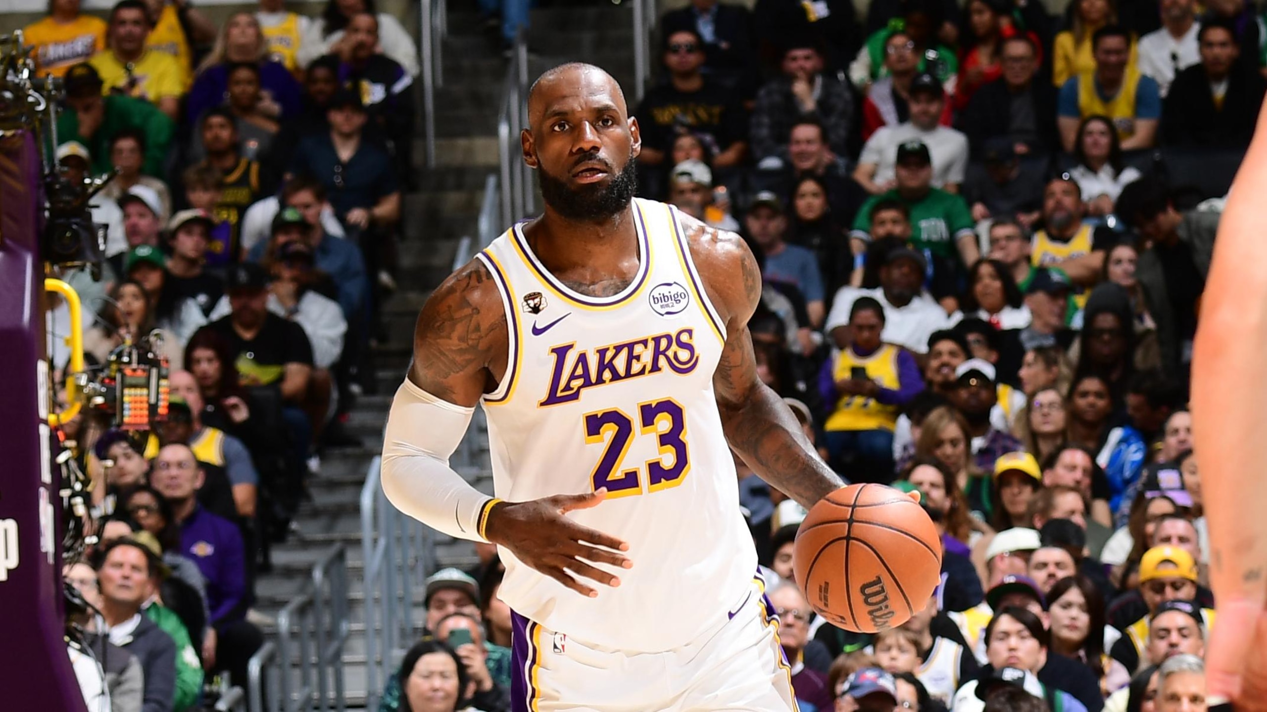 Boston Celtics v Los Angeles Lakers