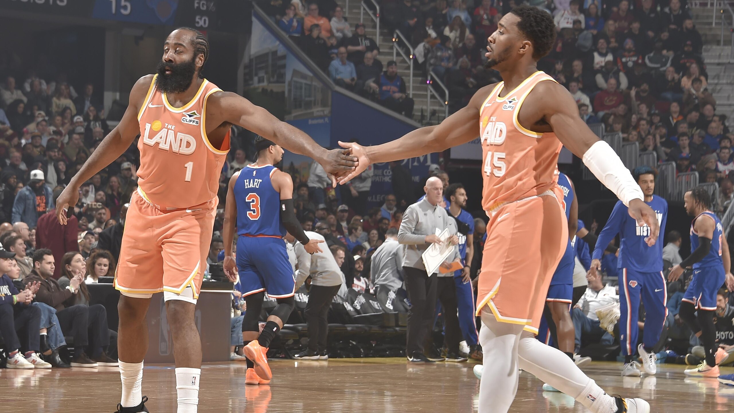 New York Knicks v Cleveland Cavaliers
