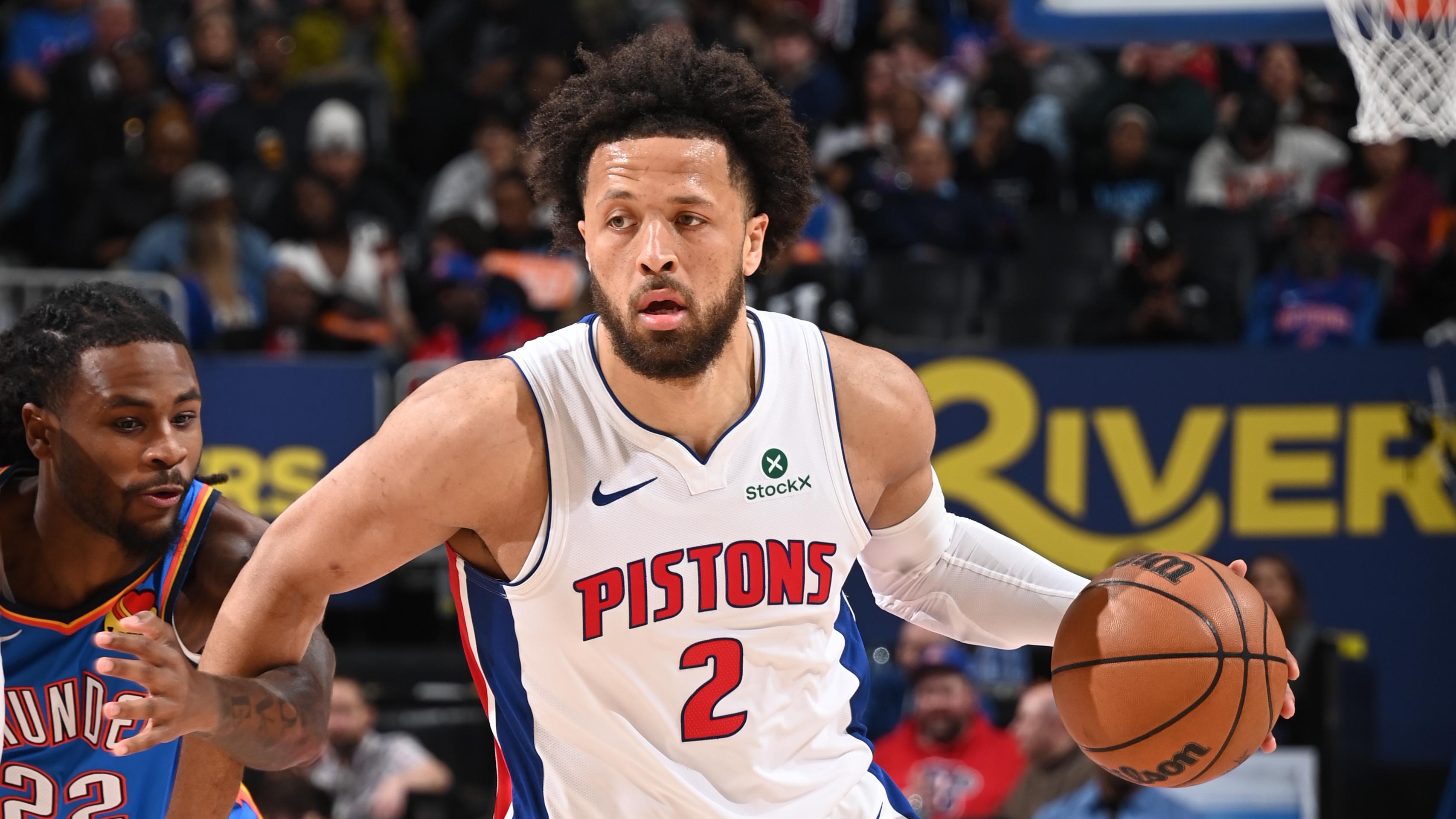 Oklahoma City Thunder v Detroit Pistons