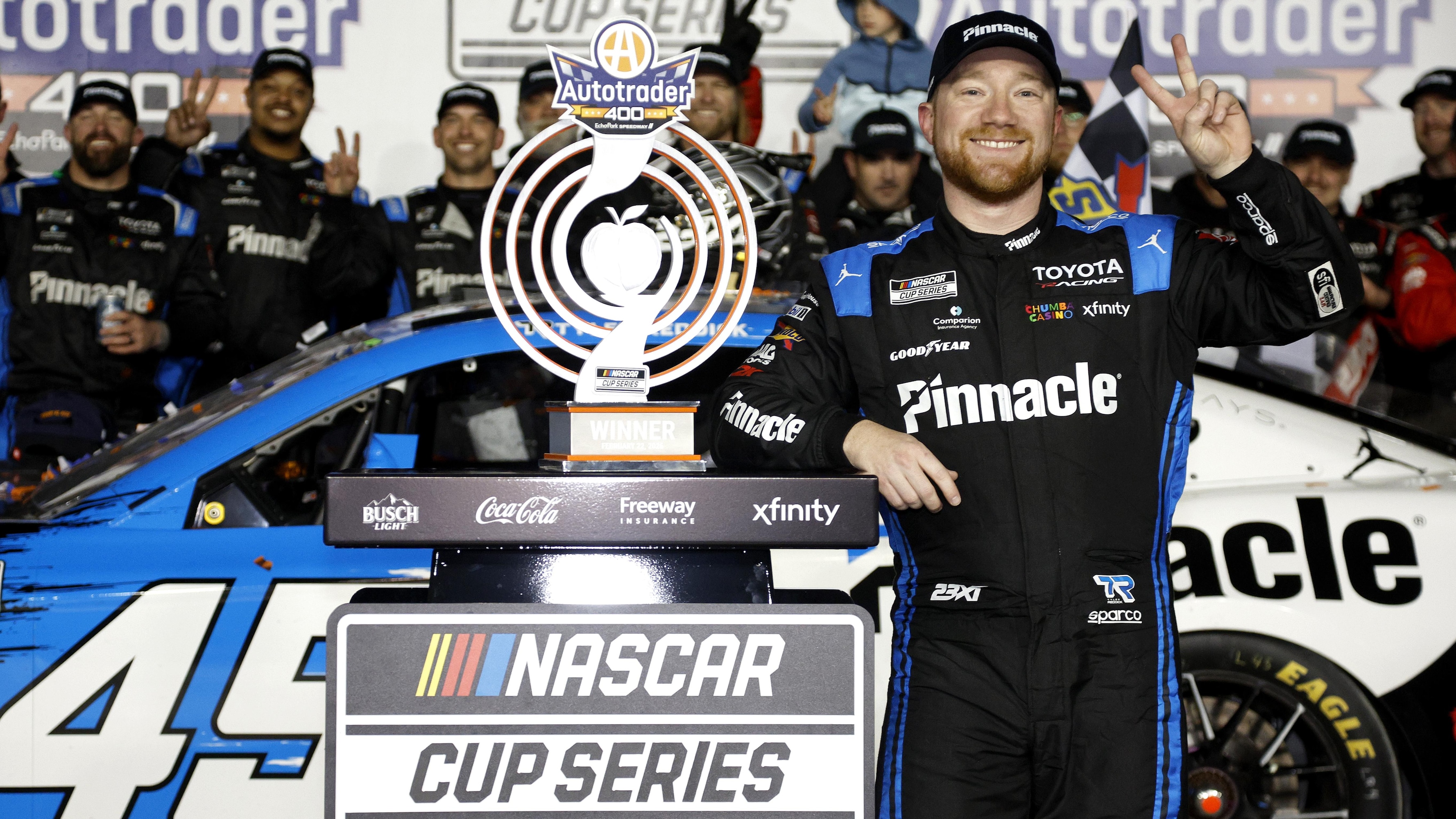 Michael Jordan Celebrates on Video, Says Reddick 'Drove His Ass Off' in 2nd Straight NASCAR Win