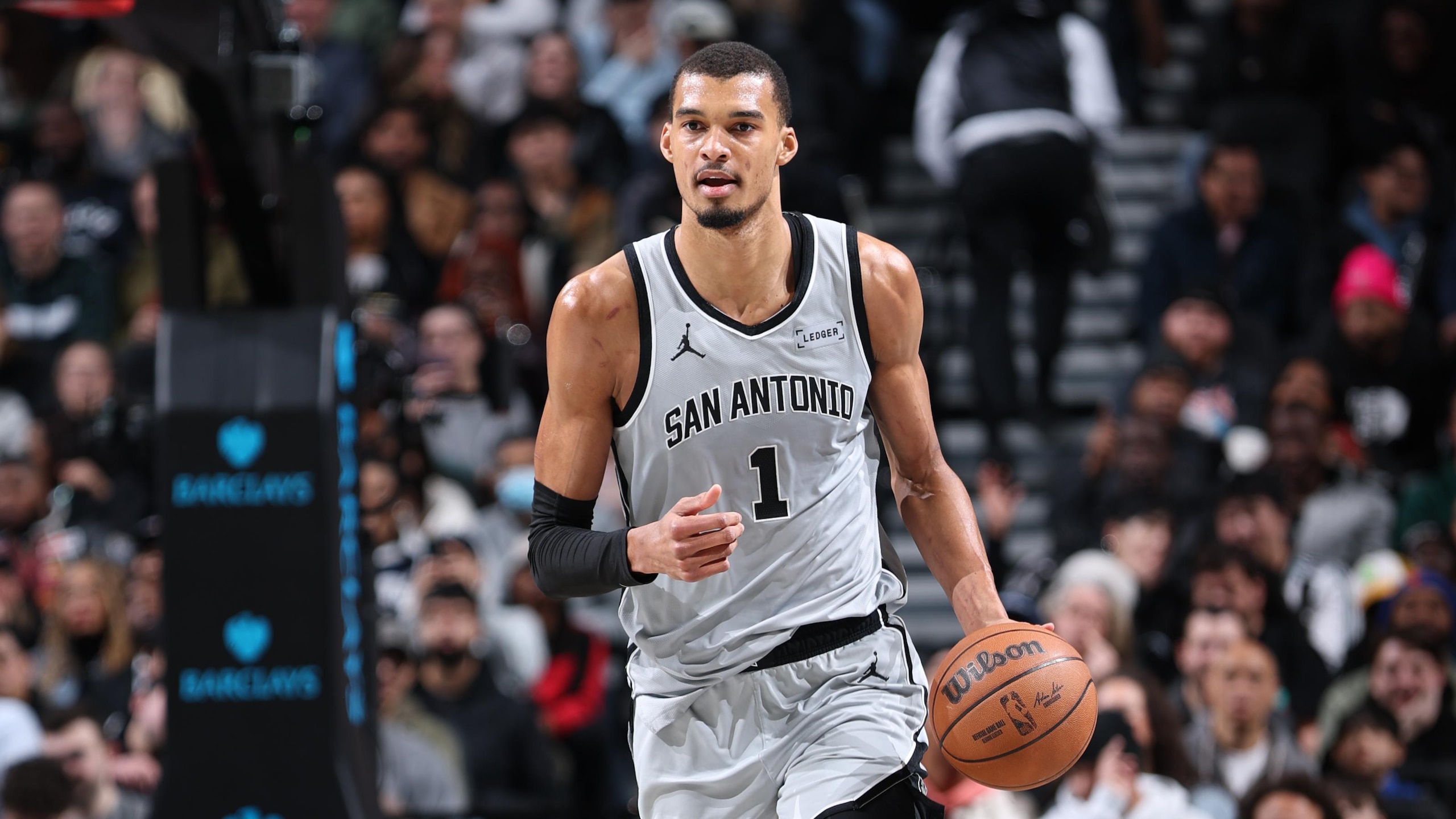 San Antonio Spurs v Brooklyn Nets