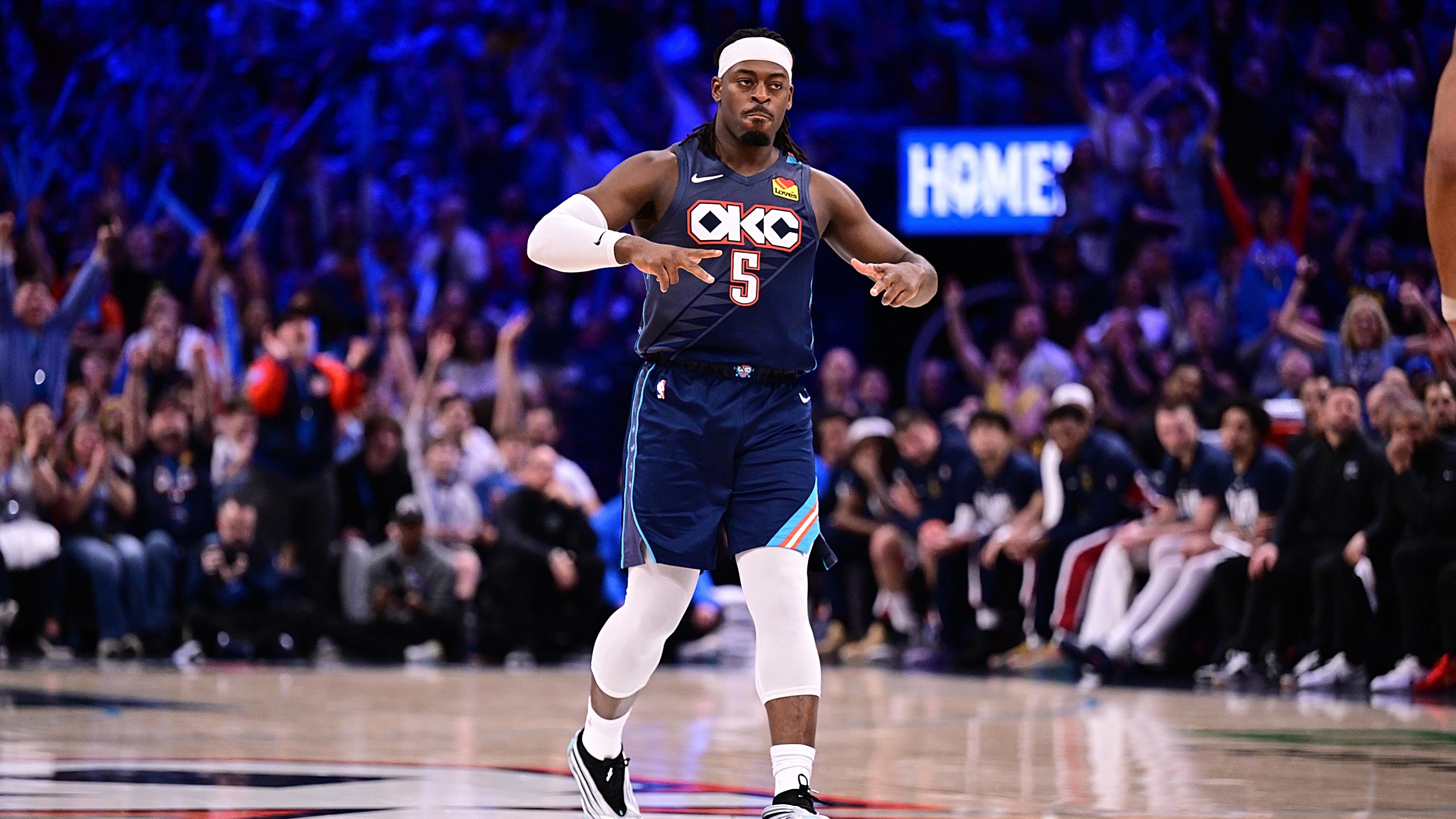 Denver Nuggets v Oklahoma City Thunder