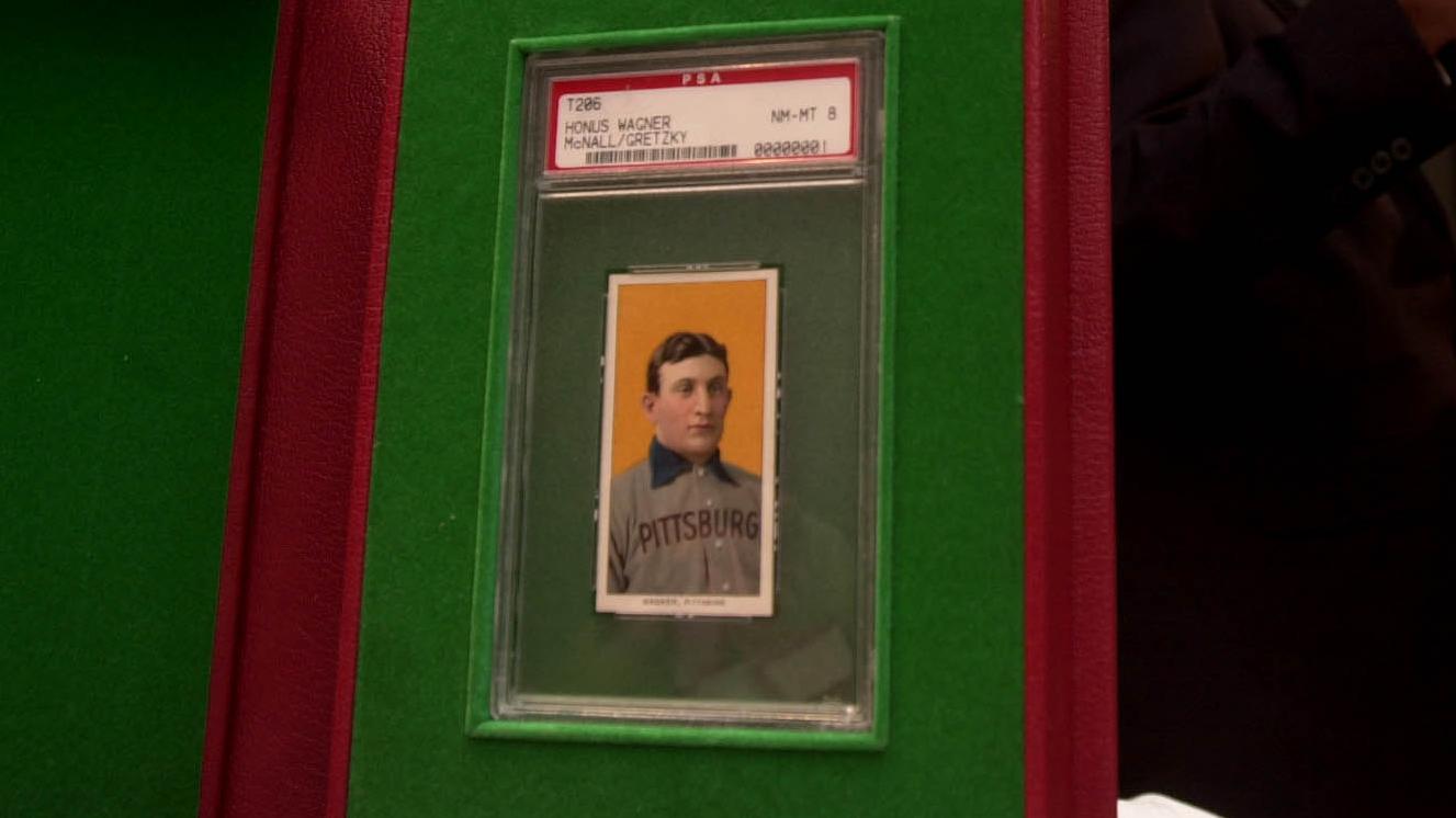 Famous Baseball Card of Honus Wagner Goes to Auction