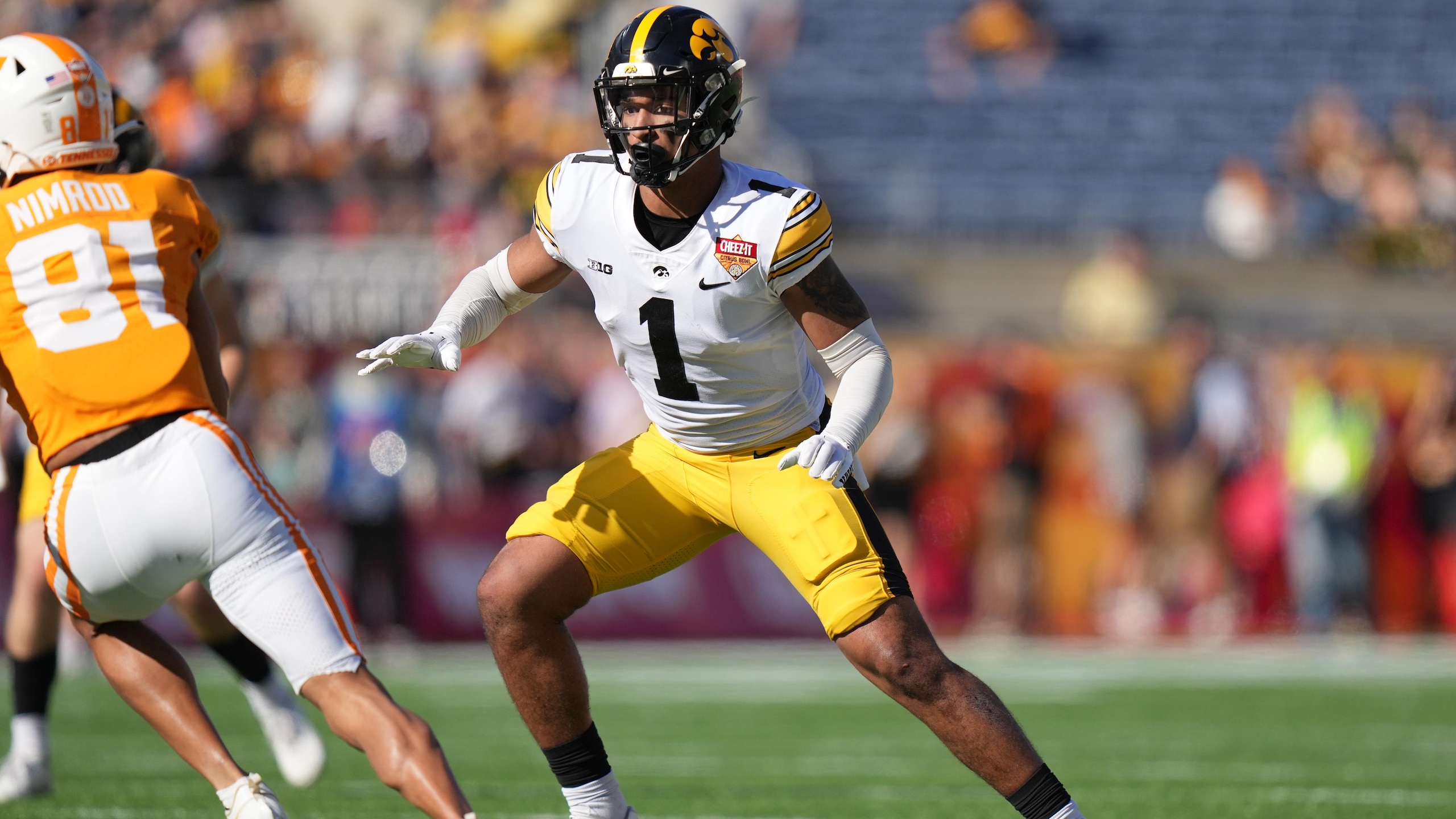 COLLEGE FOOTBALL: JAN 01 Cheez-It Citrus Bowl - Iowa vs Tennessee COLLEGE FOOTBALL: JAN 01 Cheez-It Citrus Bowl - Iowa vs Tennessee