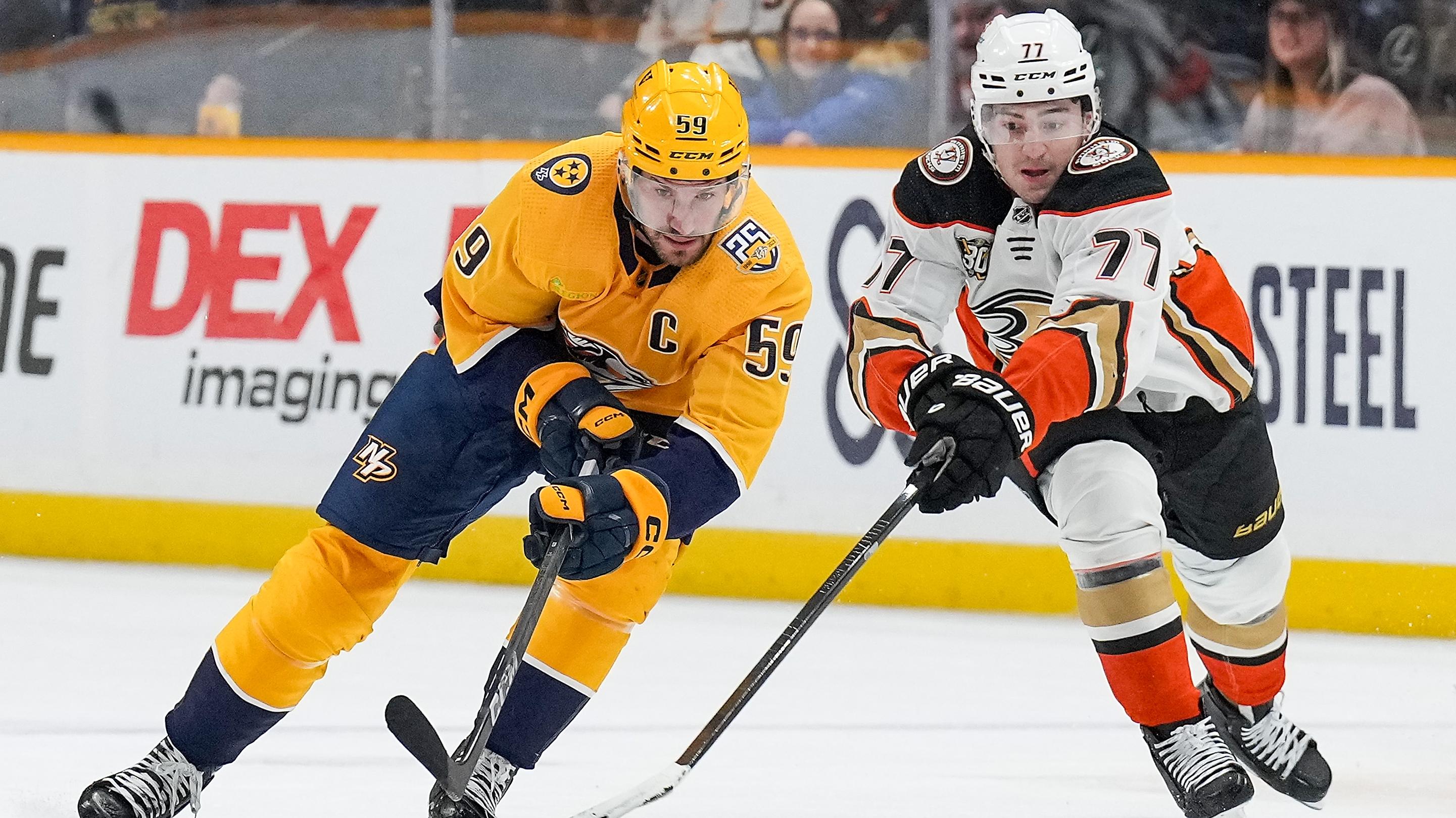 Anaheim Ducks v Nashville Predators