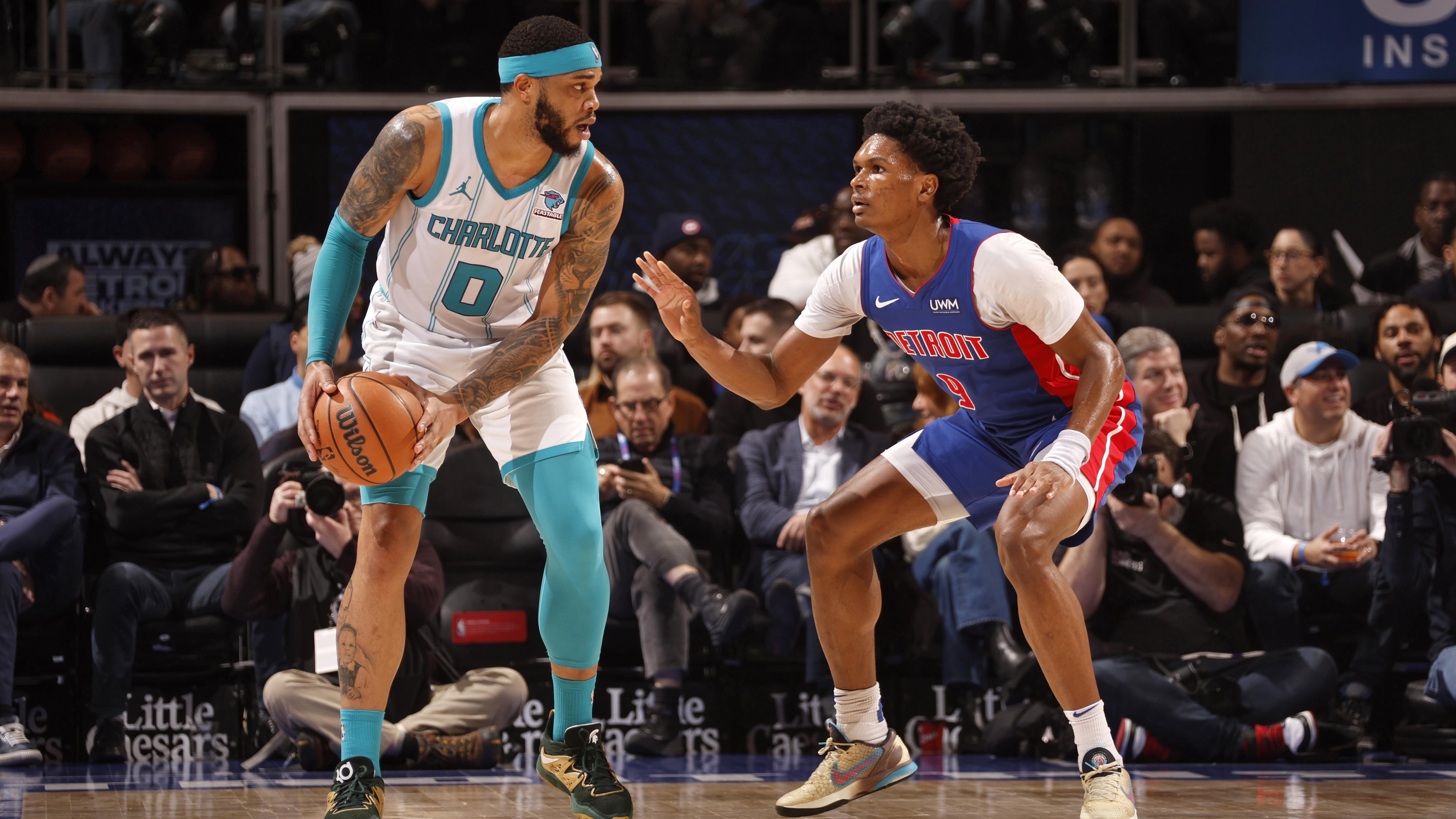 Charlotte Hornets v Detroit Pistons