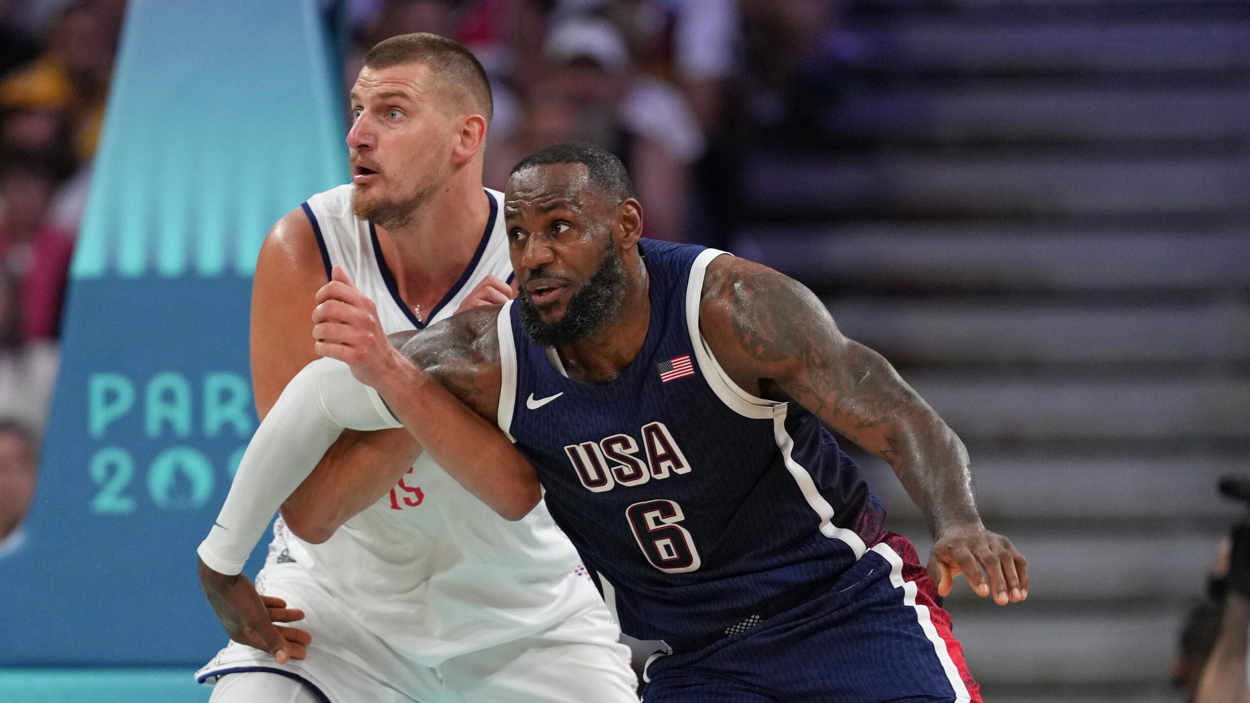 2024 Olympics - Men's Basketball: USA v Serbia