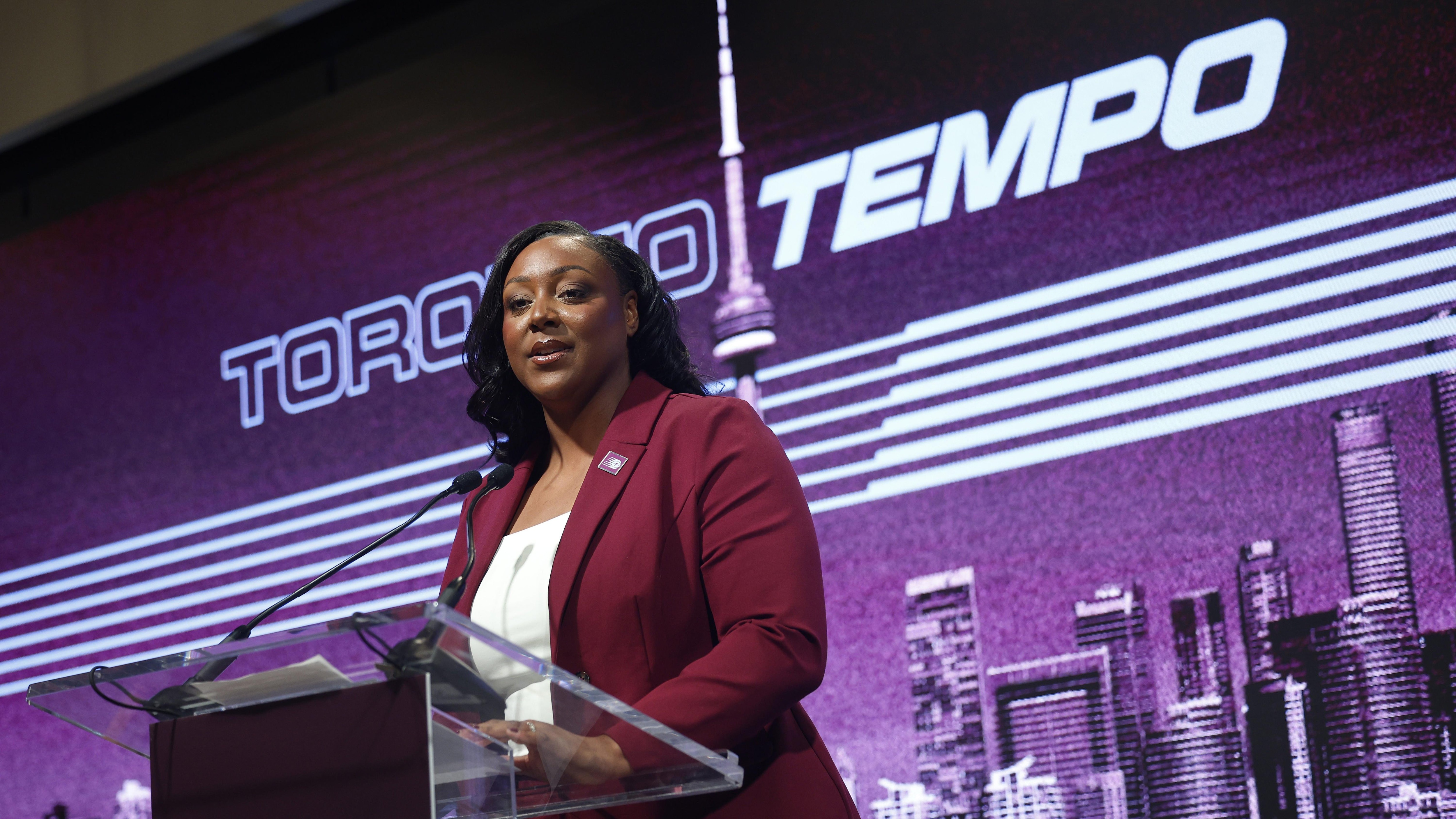 Toronto Tempo GM introduction news conference"