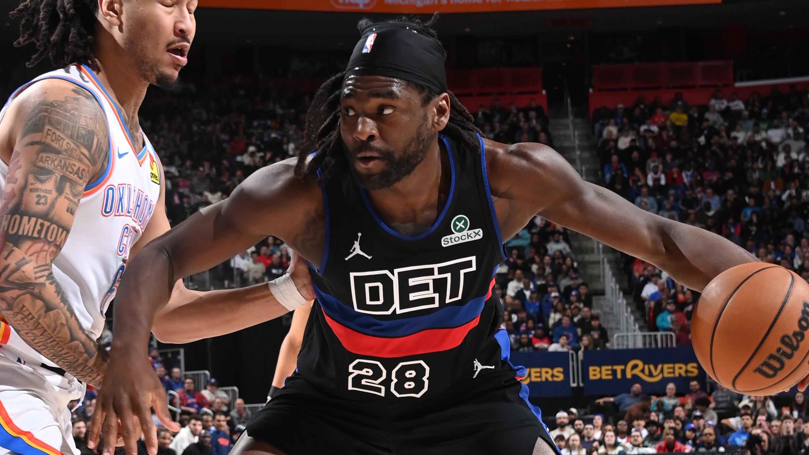 Oklahoma City Thunder v Detroit Pistons