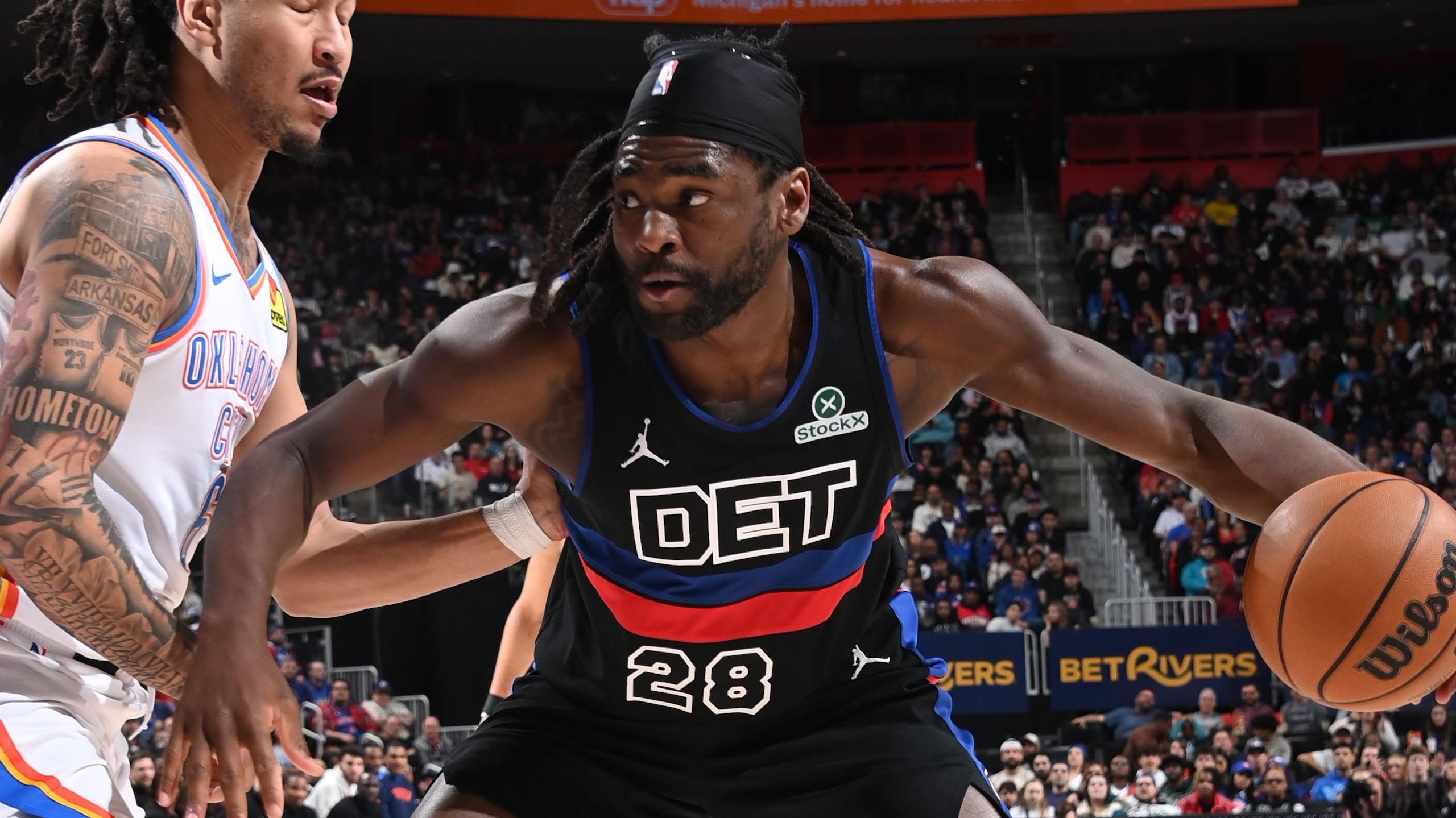 Oklahoma City Thunder v Detroit Pistons