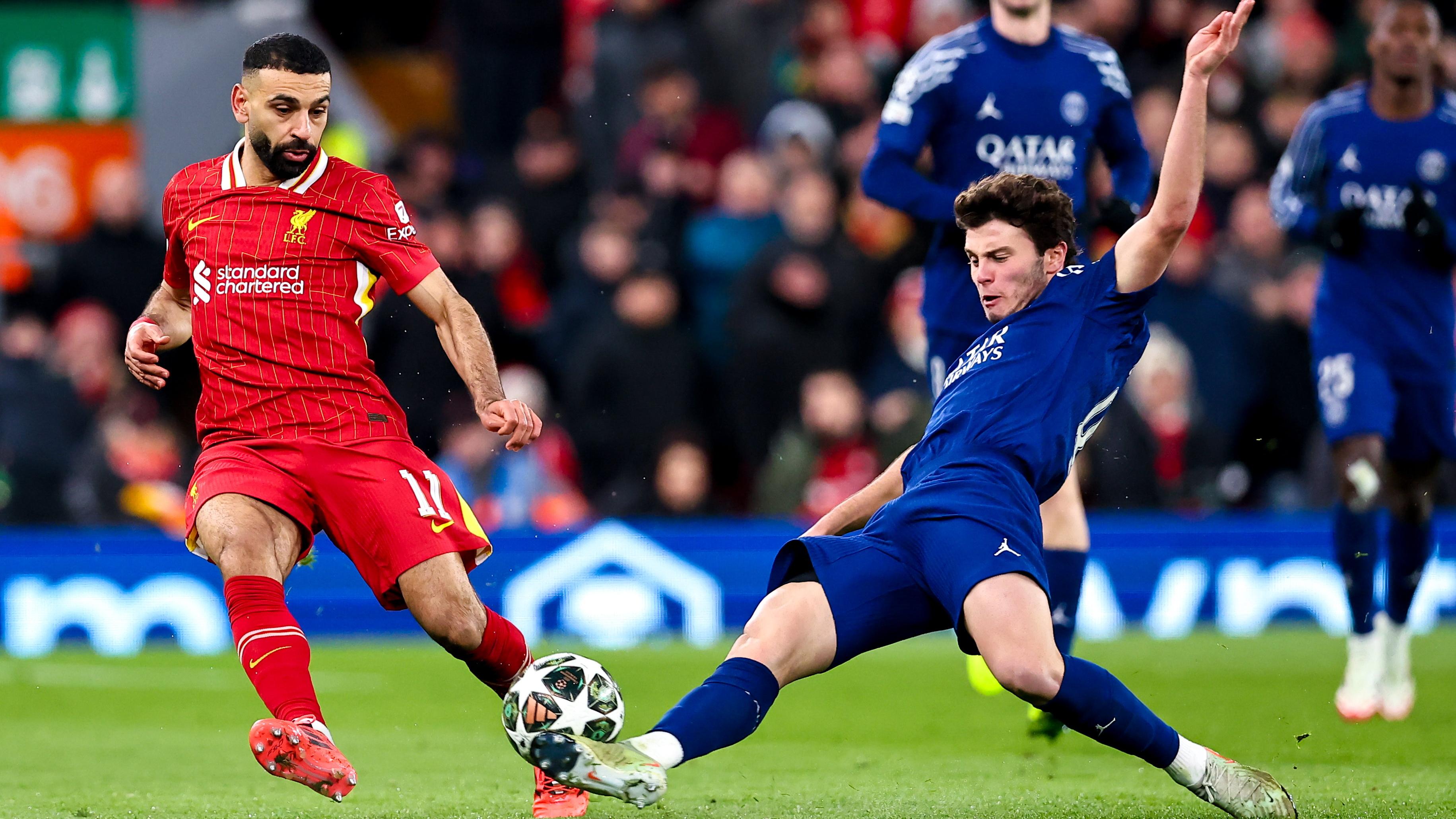 Liverpool FC v Paris Saint-Germain - UEFA Champions League 2024/25 Round of 16 Second Leg