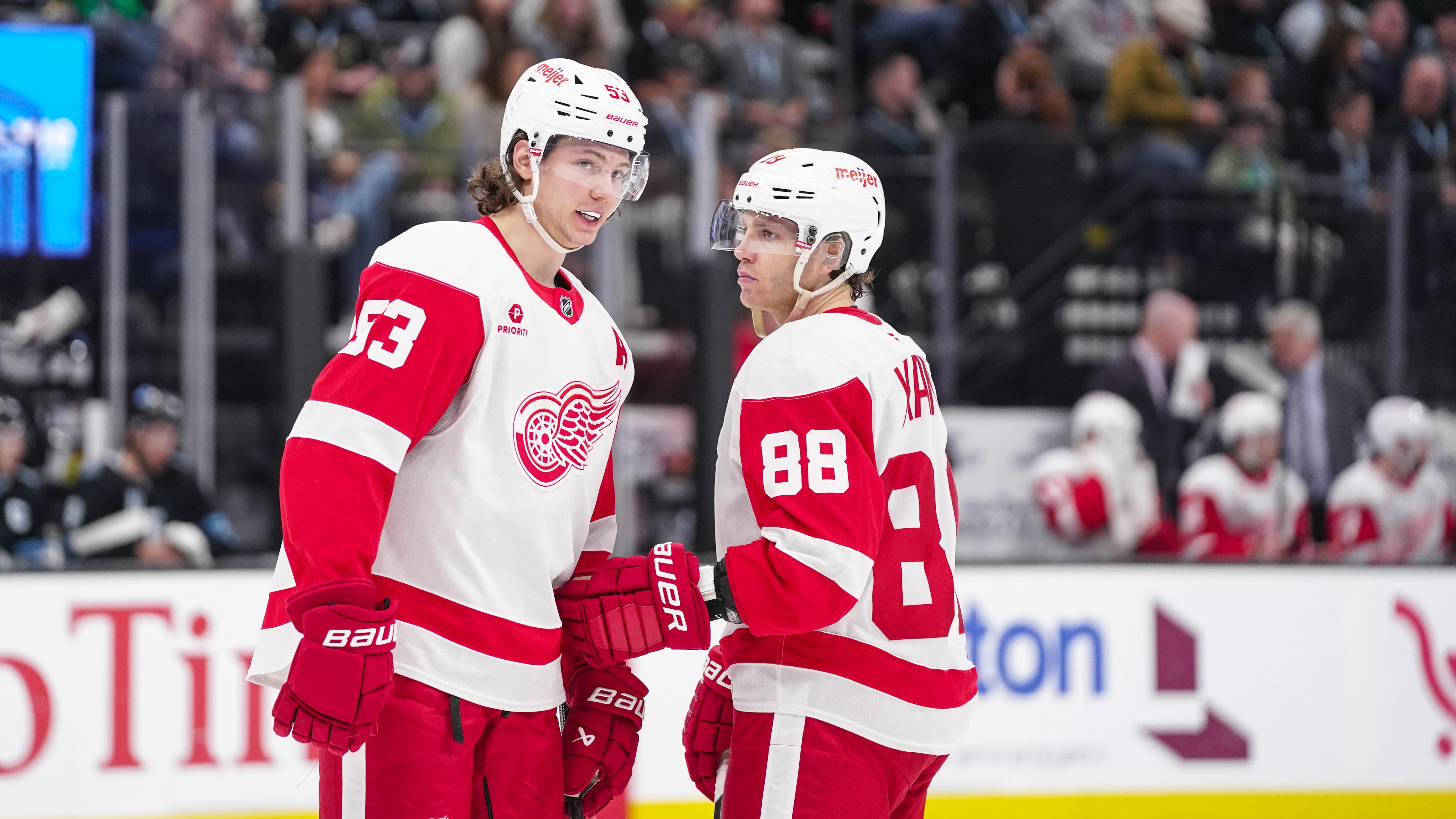 NHL: MAR 24 Red Wings at Utah Hockey Club