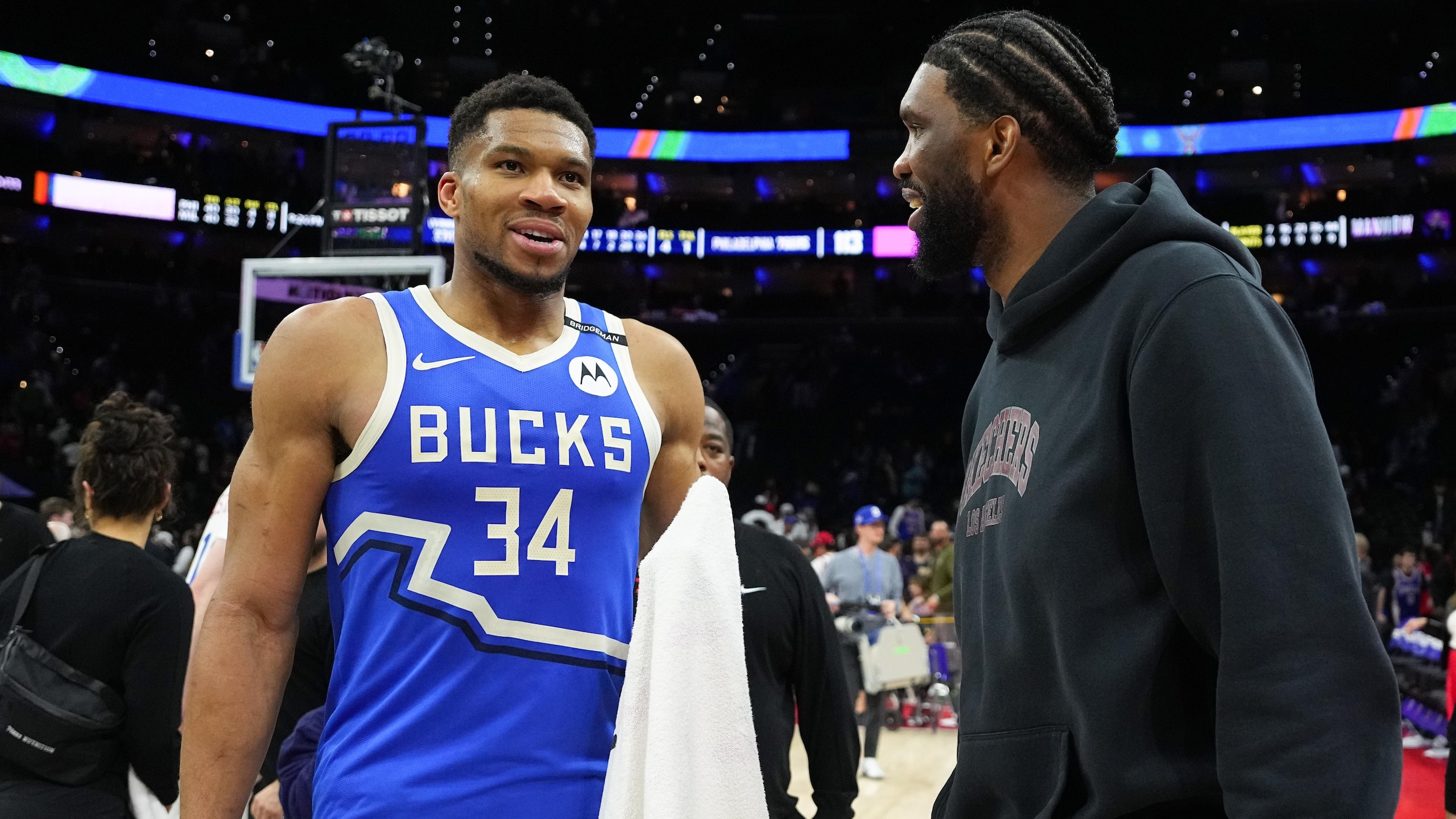 Milwaukee Bucks v Philadelphia 76ers