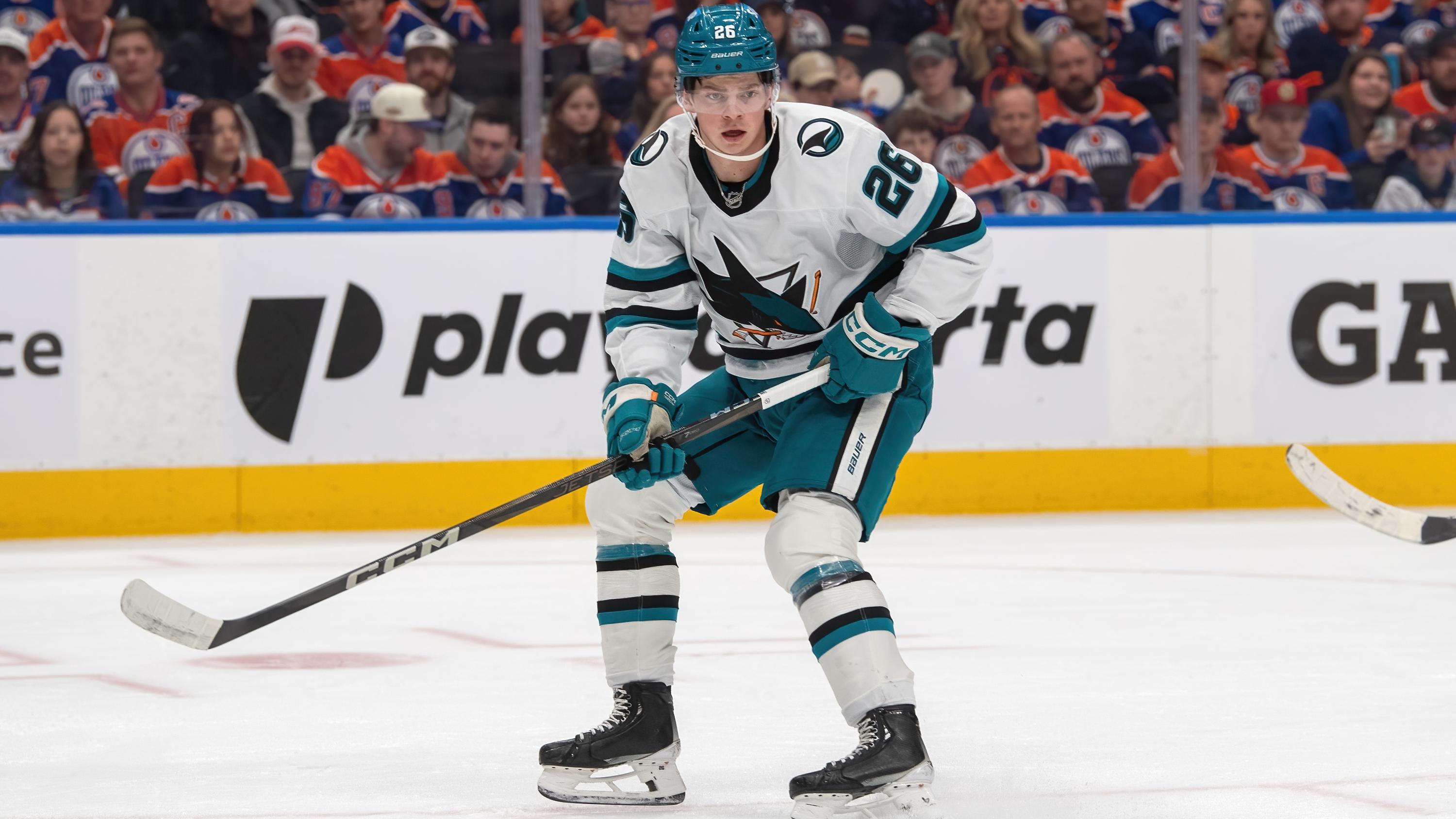 San Jose Sharks v Edmonton Oilers