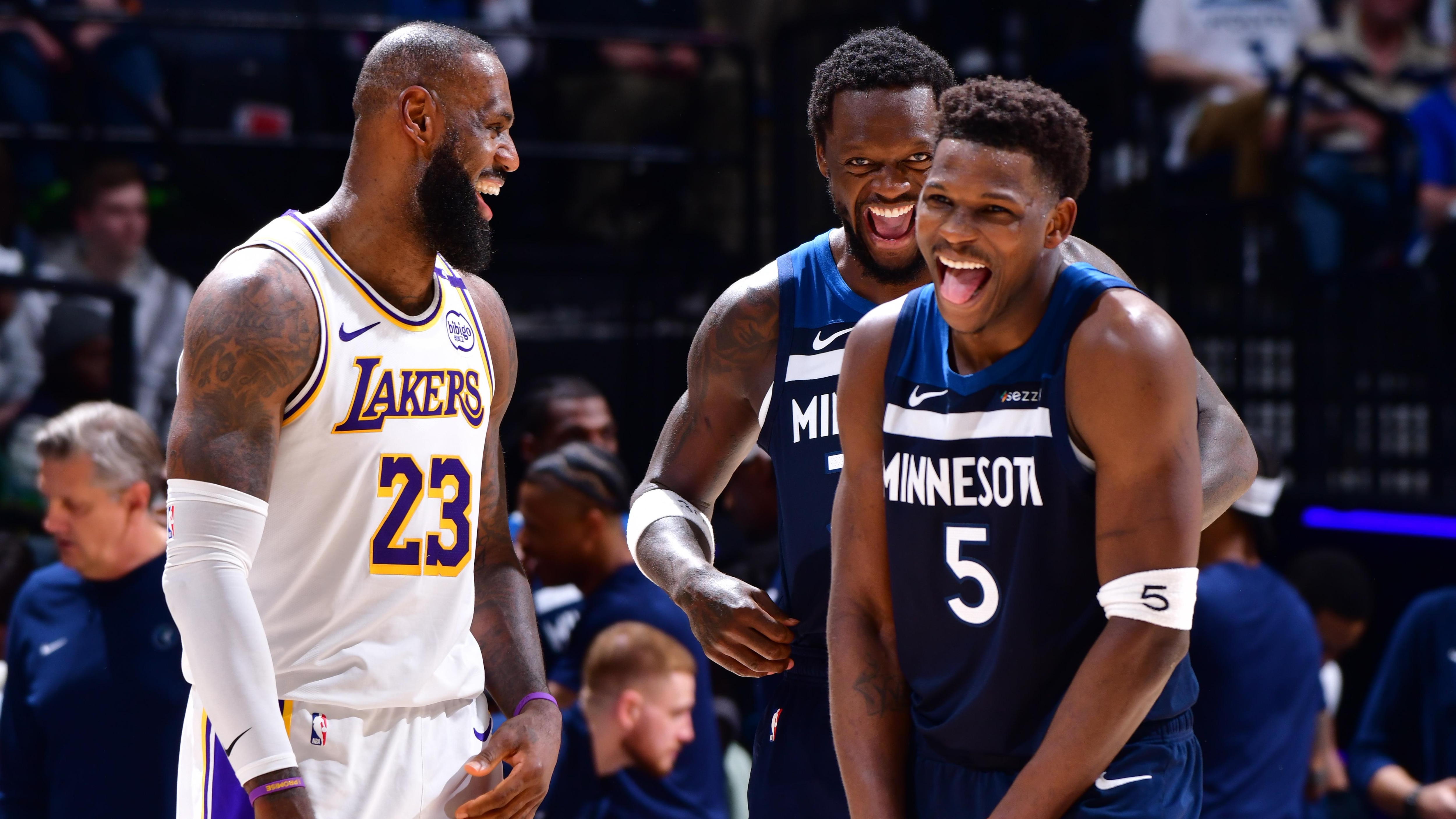 2025 NBA Playoffs - Los Angeles Lakers v Minnesota Timberwolves - Game 4