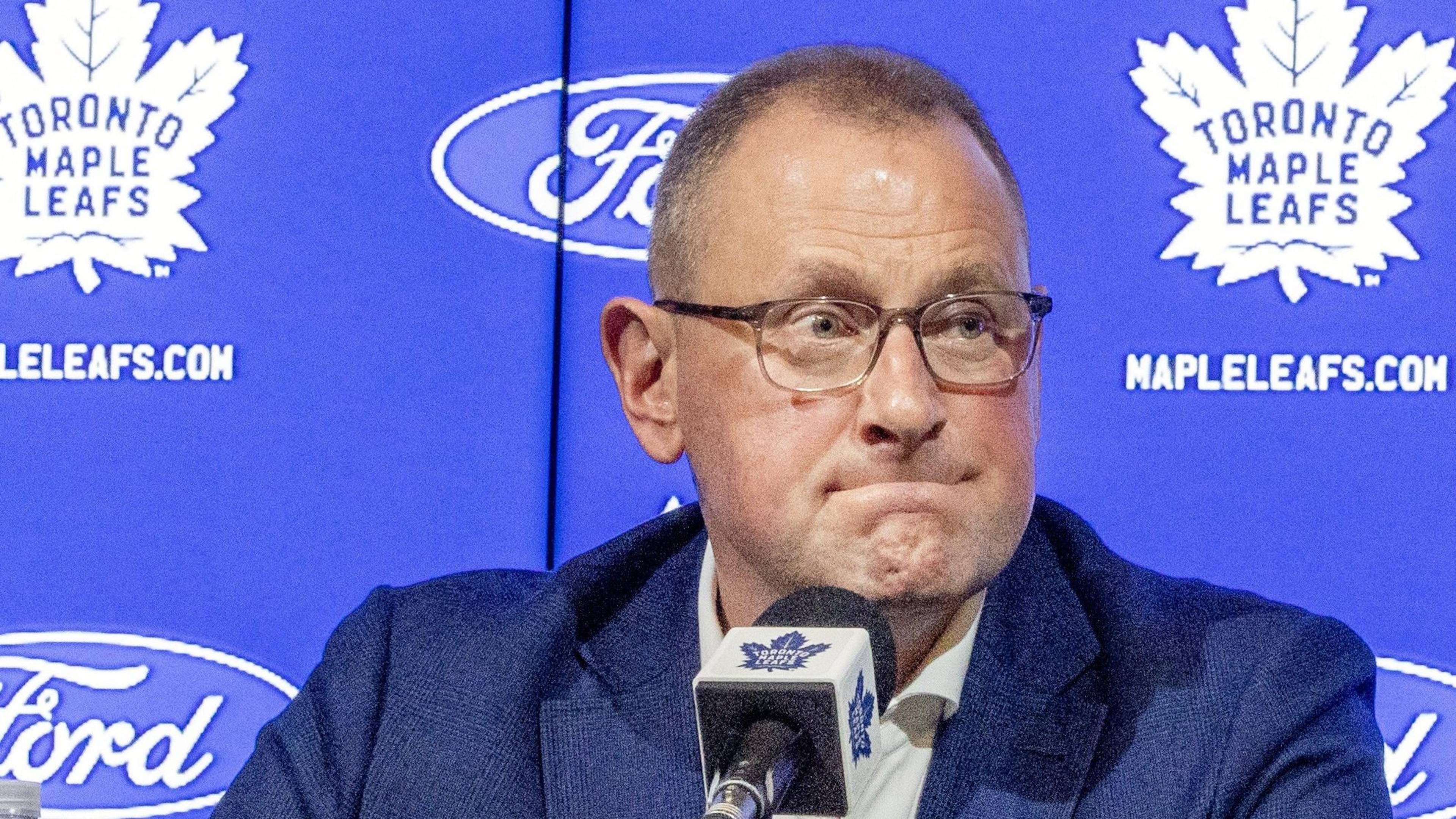 Maple Leafs GM Brad Treliving Maple Leafs GM Brad Treliving
