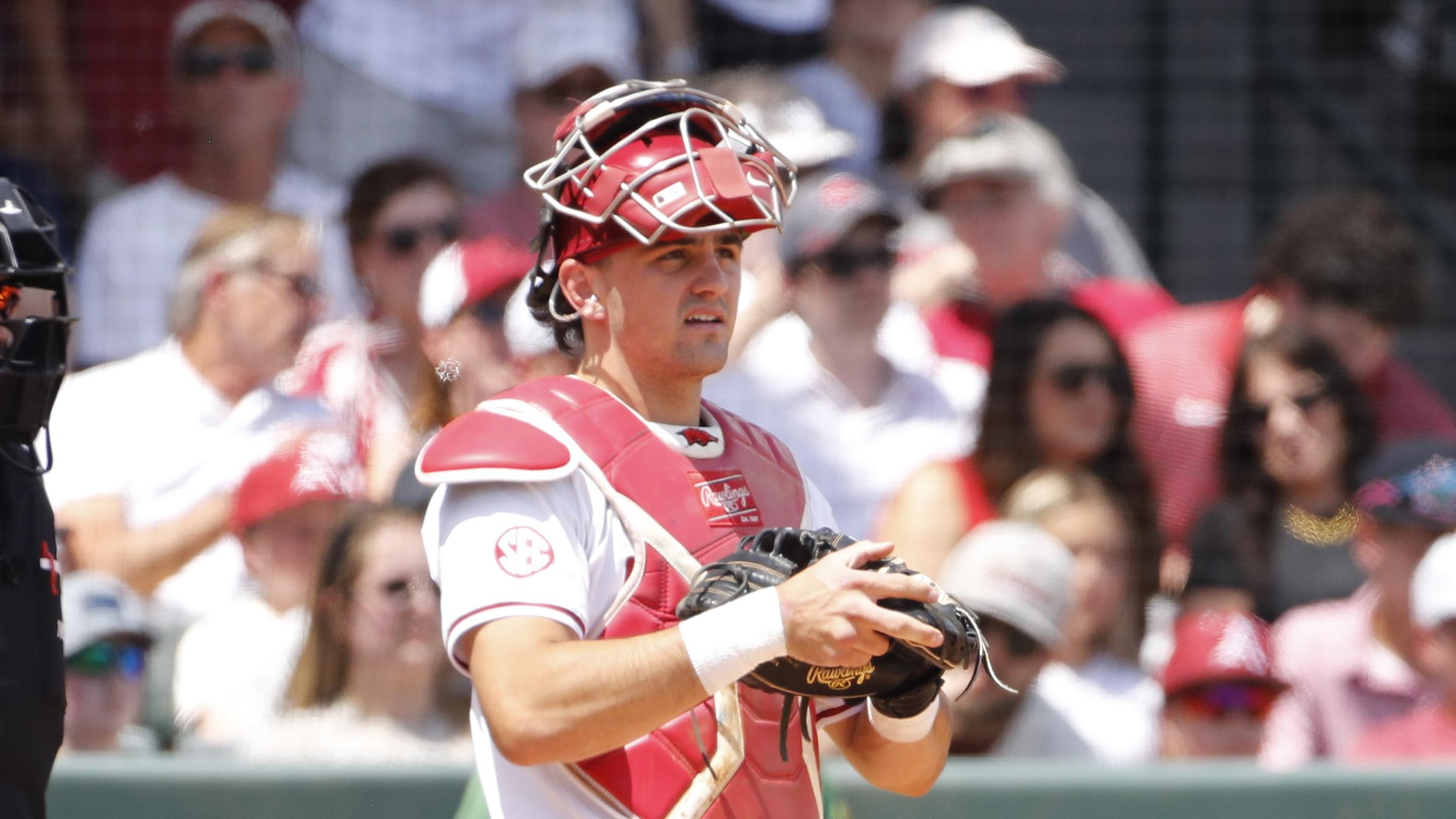 NCAA BASEBALL: MAY 30 Division I Regional - Arkansas vs North Dakota State